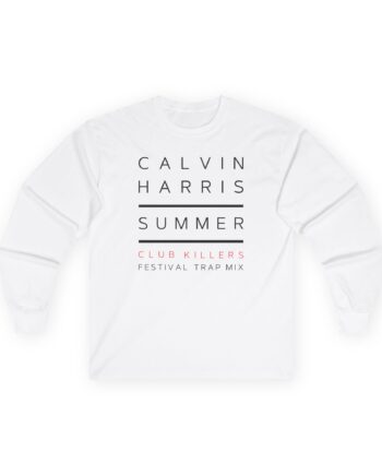 Calvin Harris Summer 4 Album Cover Unisex Ultra Cotton Long Sleeve Tee
