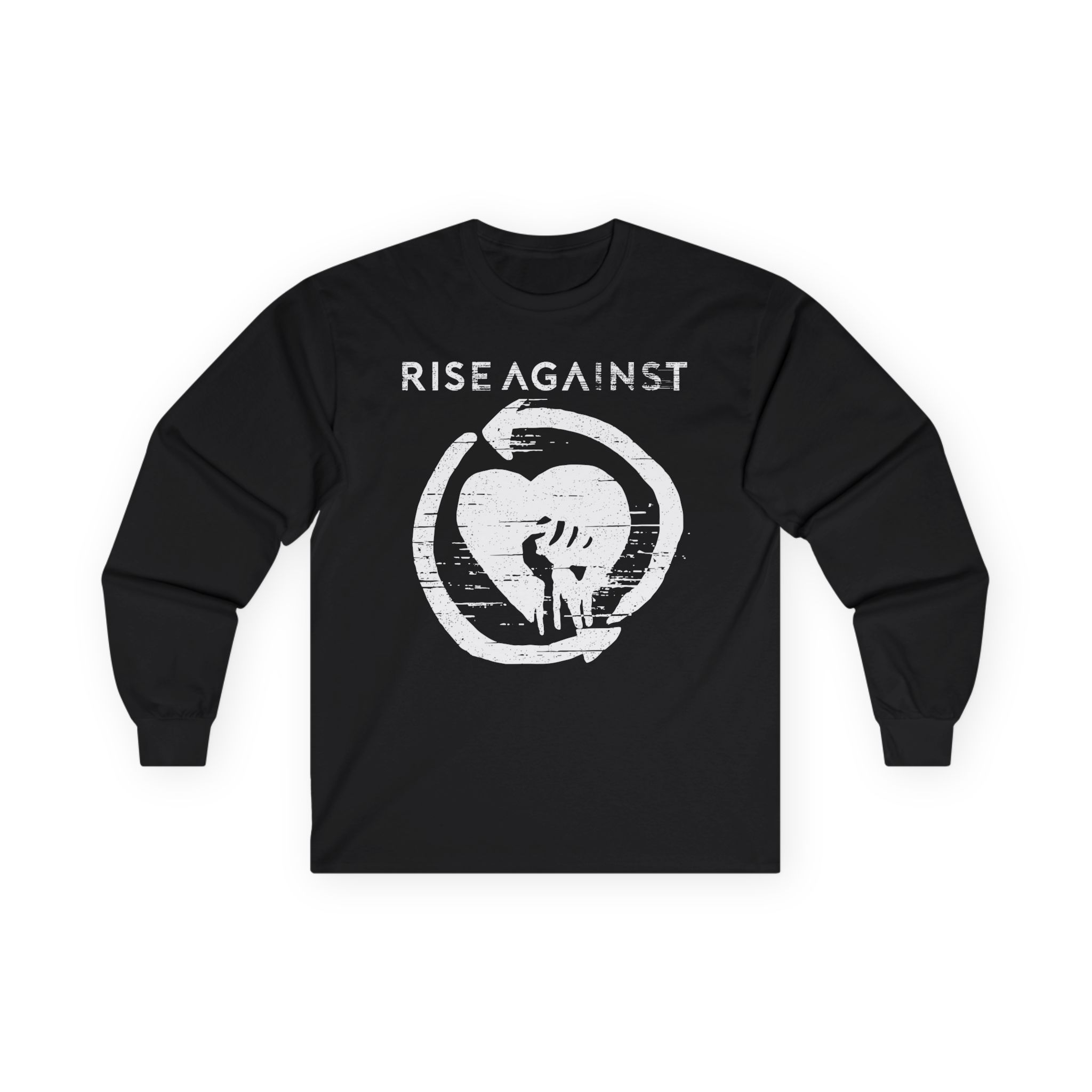 Rise Against Heartfist Babygrow Unisex Ultra Cotton Long Sleeve Tee