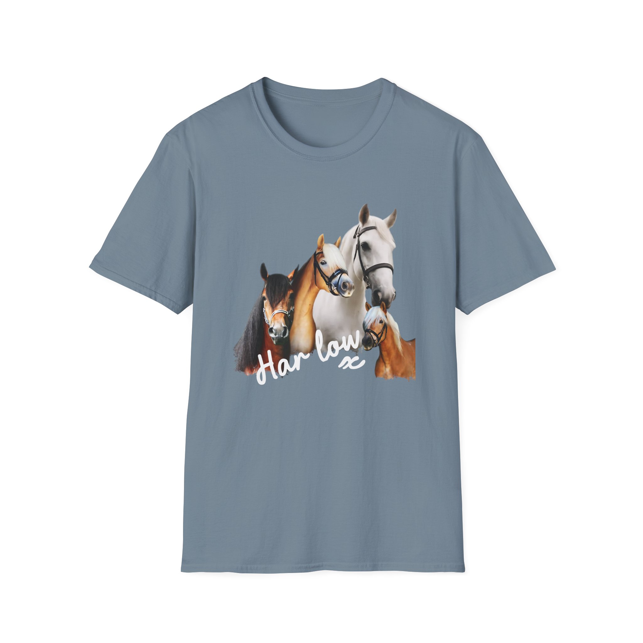 Harlow and Popcorn Unisex Softstyle T-Shirt