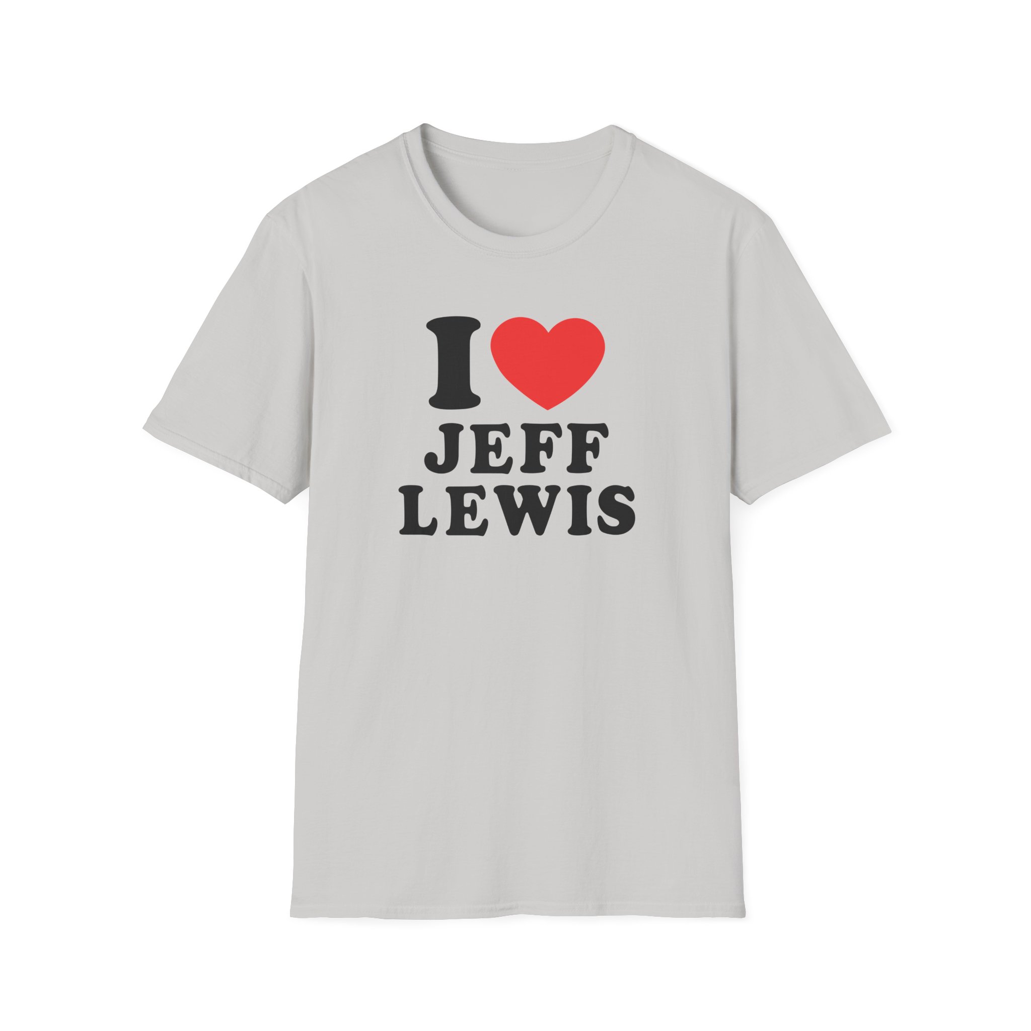 I Love Jeff Lewis Unisex Softstyle T-Shirt