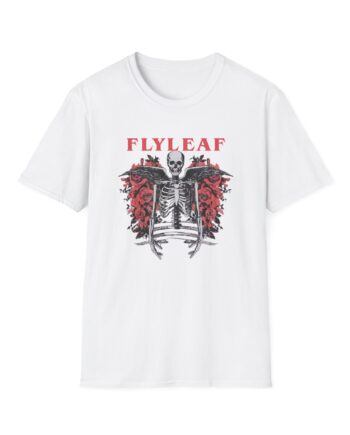 Flyleaf Skeleton Angel Unisex Softstyle T-Shirt