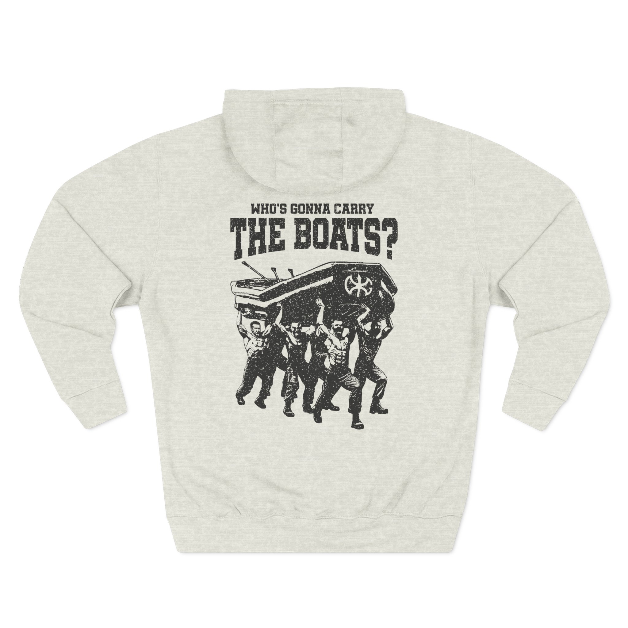 David Goggins Carry the Boats Three-Panel Fleece Hoodie