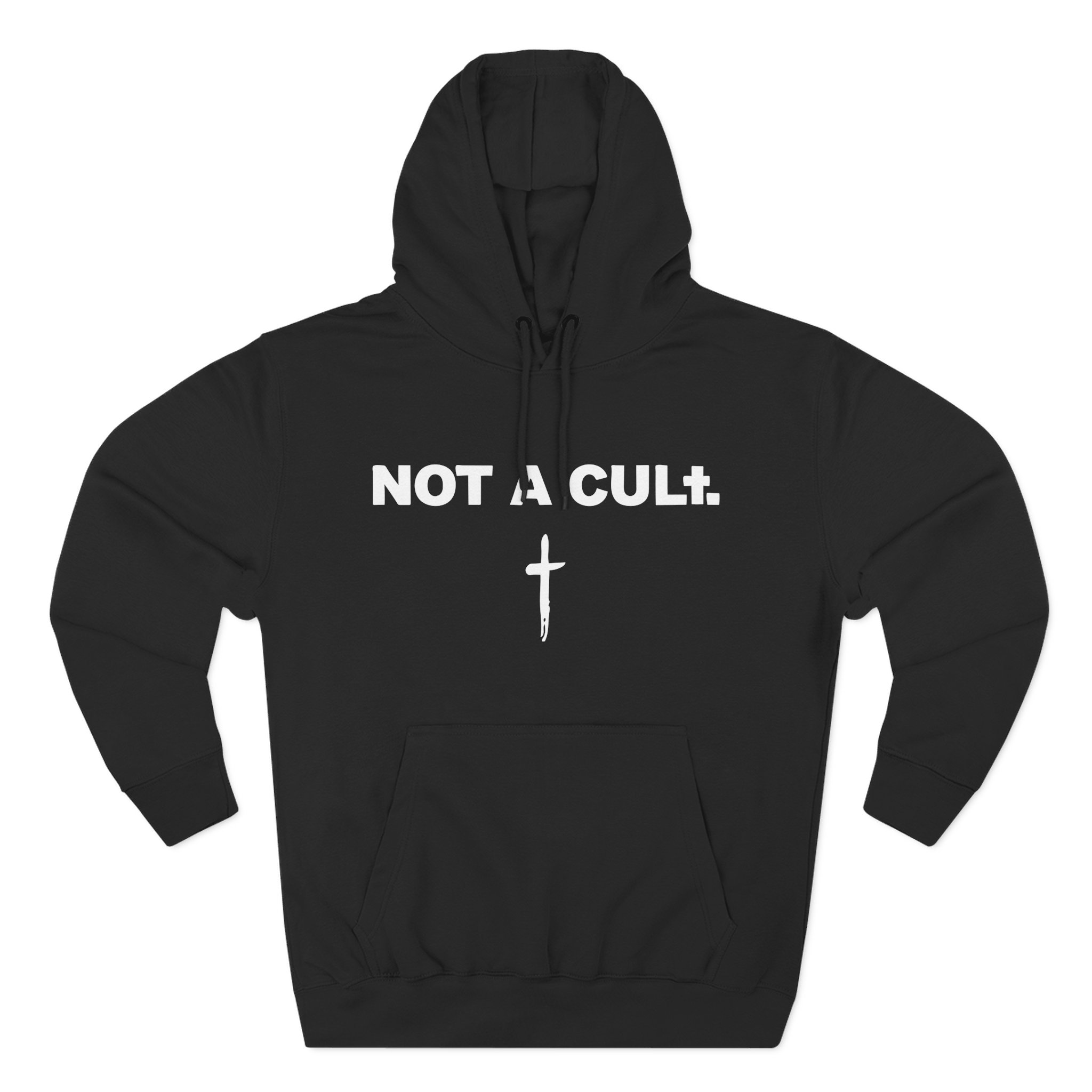 Saint Jhn Staff Hoodie - Not a Cult Three-Panel Fleece Hoodie