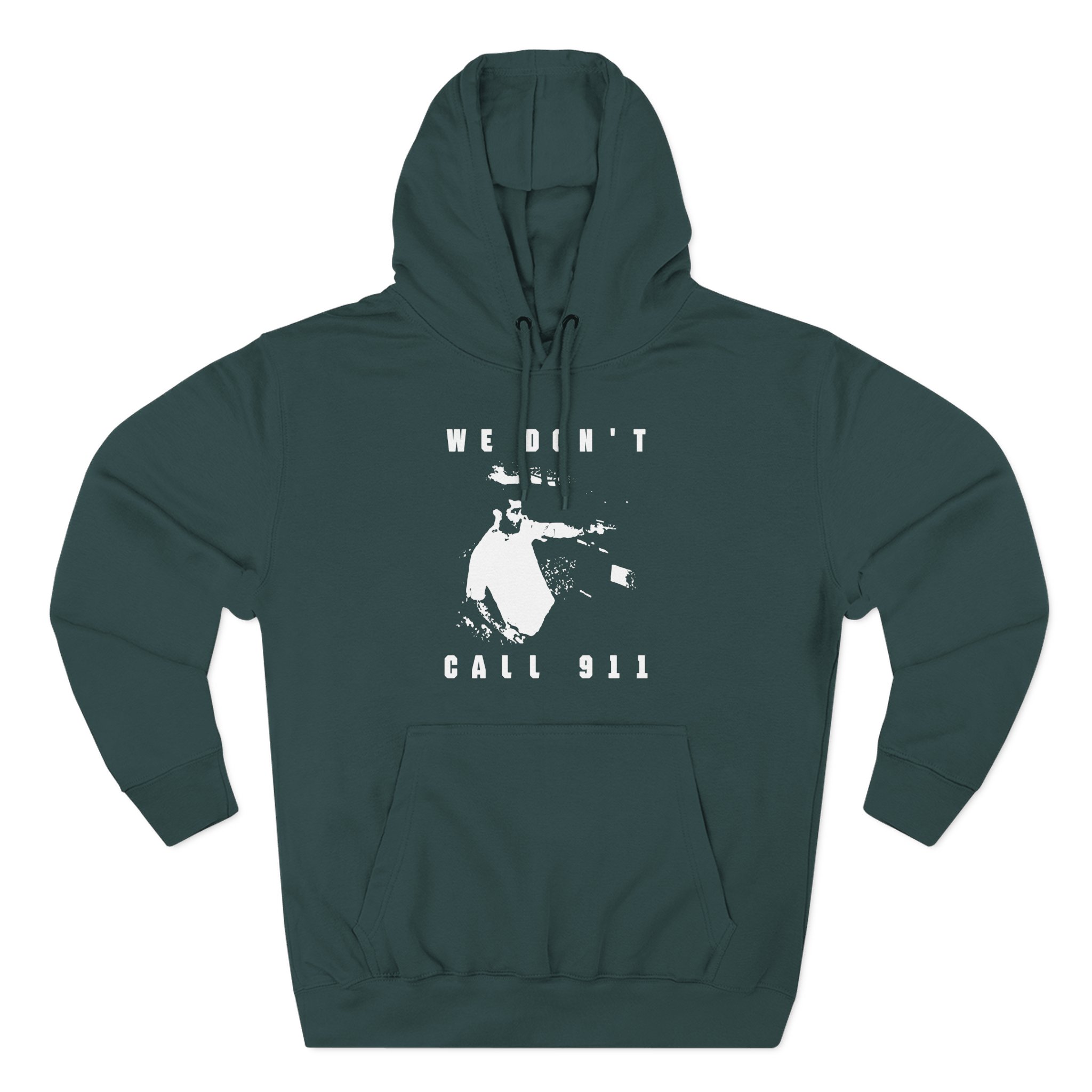 Sean Strickland We Don't Call 911 Three-Panel Fleece Hoodie