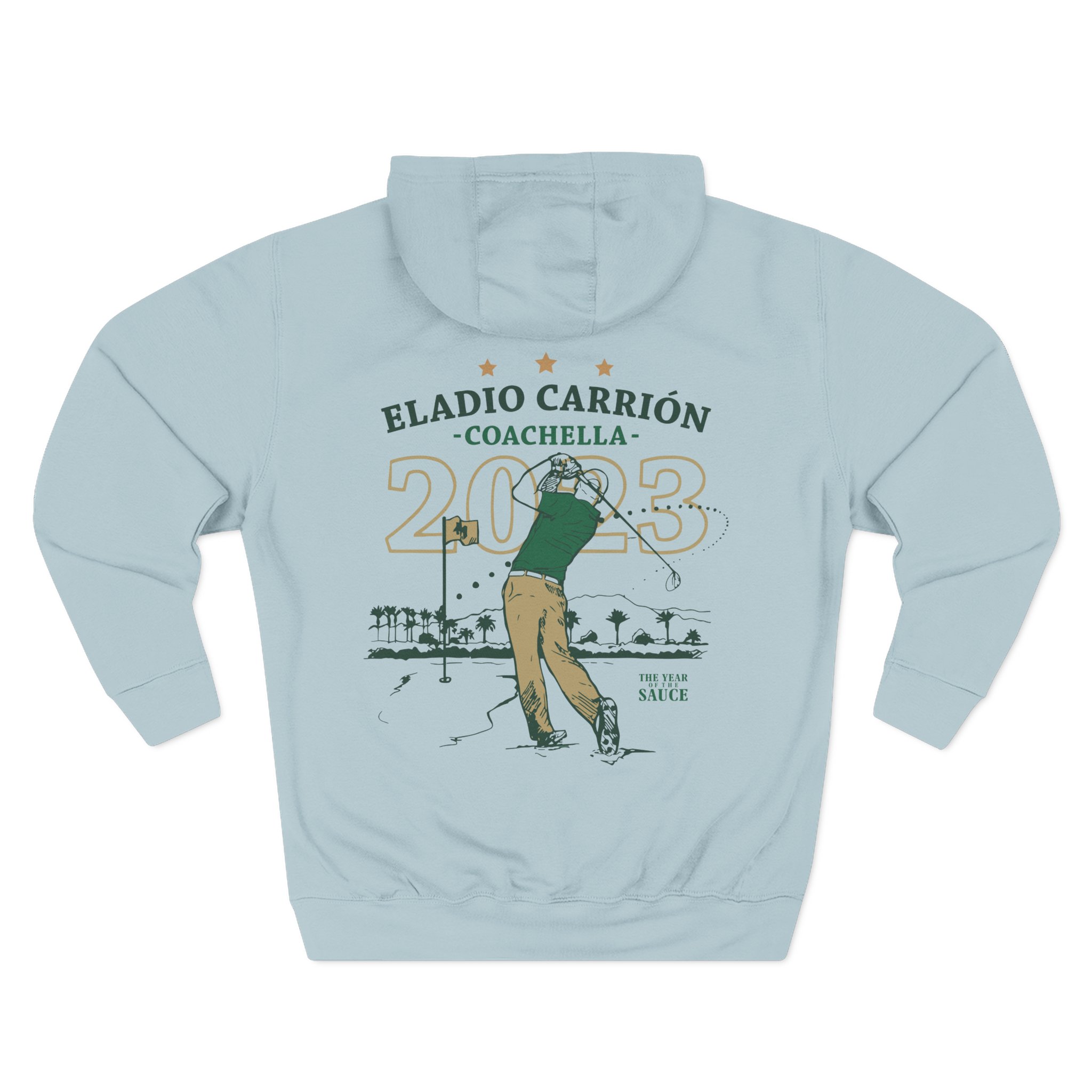 Eladio Carrion Coachella Three-Panel Fleece Hoodie