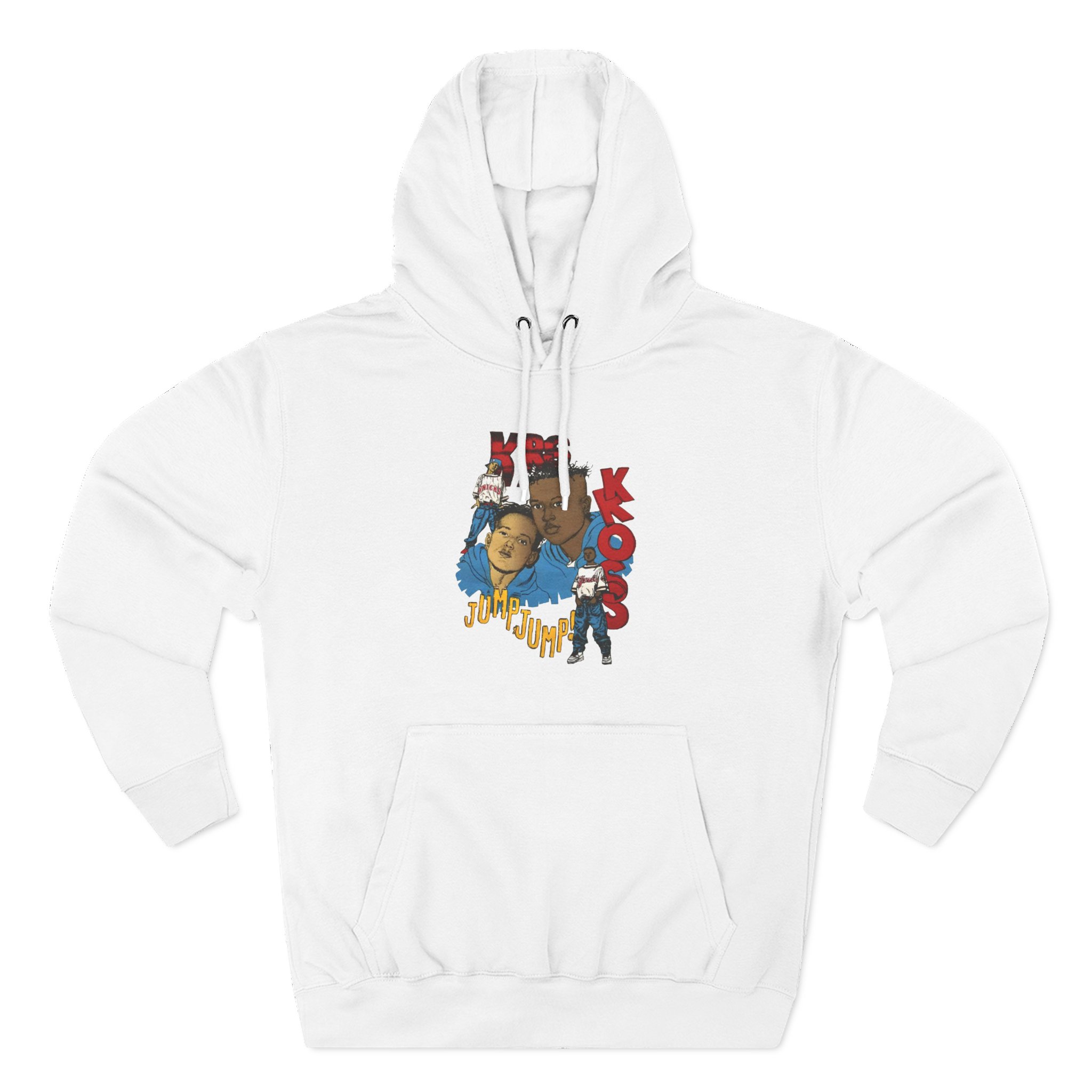 Vintage Kris Kross Jump Jump 90s Rap Three-Panel Fleece Hoodie