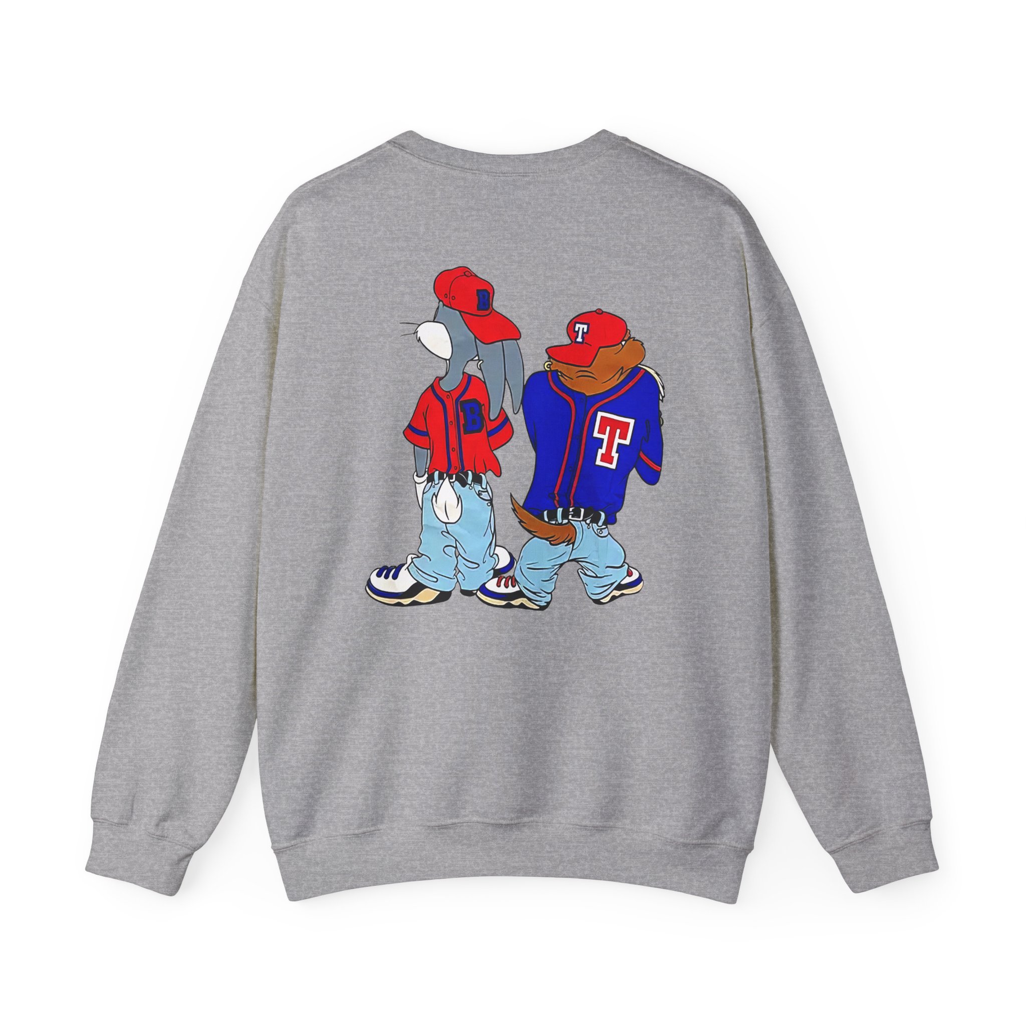 Vintage 90s Looney Tunes Bugs Taz Kris’s Kross Unisex Heavy Blend™ Crewneck Sweatshirt