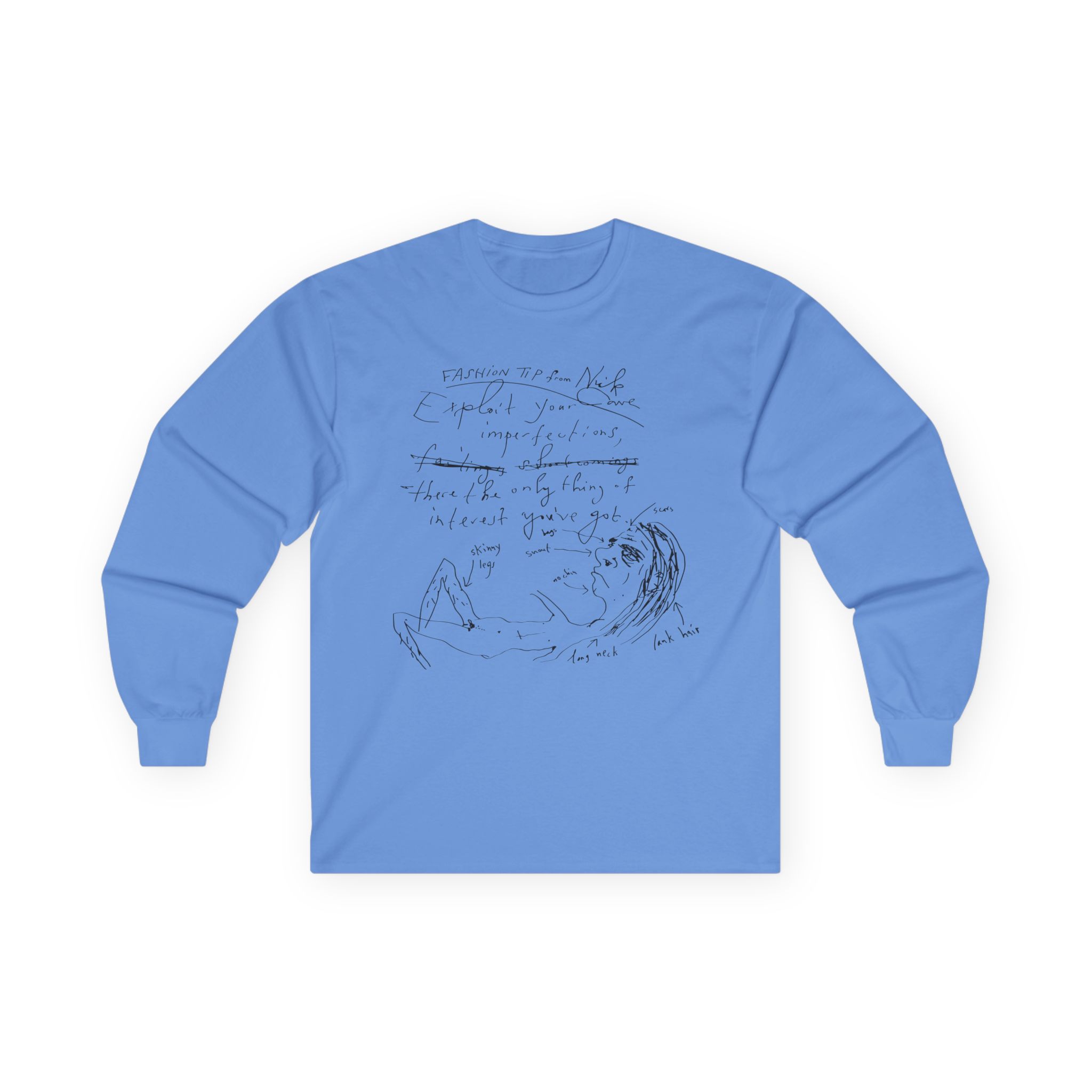 Nick Cave Fashion Tips Unisex Ultra Cotton Long Sleeve Tee