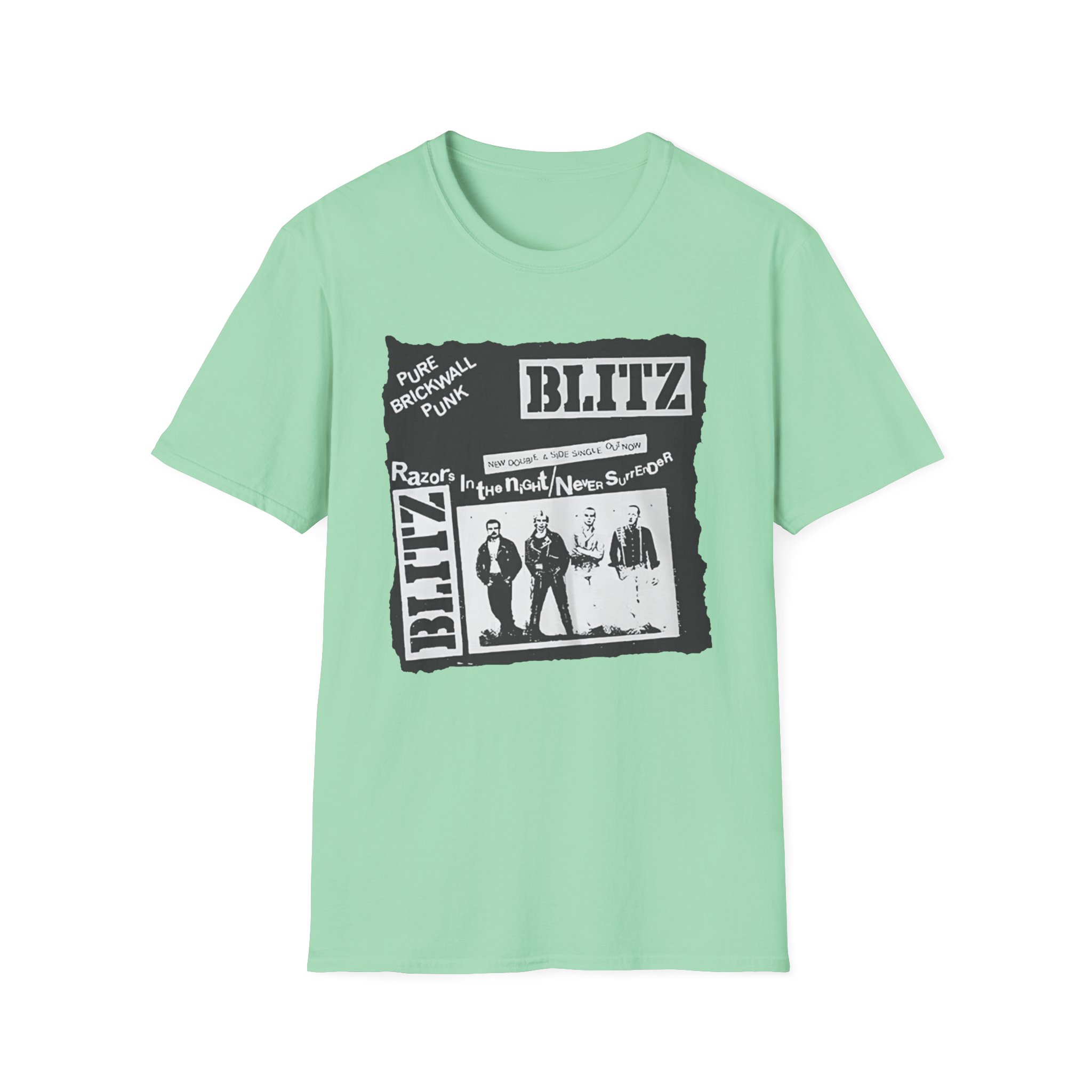 Blitz Pure Brick Wall Unisex Softstyle T-Shirt