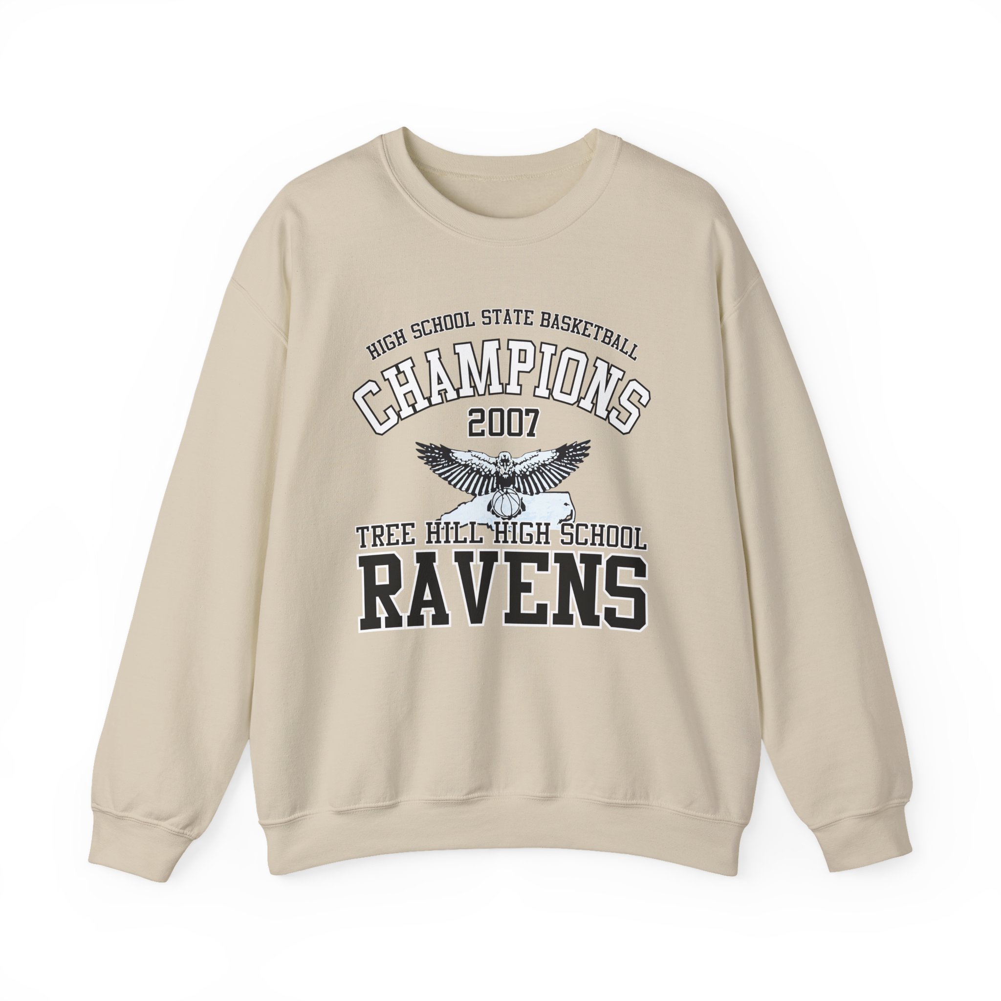 Tree Hill Ravens High School Champions One Tree Hill Unisex Heavy Blend Crewneck Sweatshirt