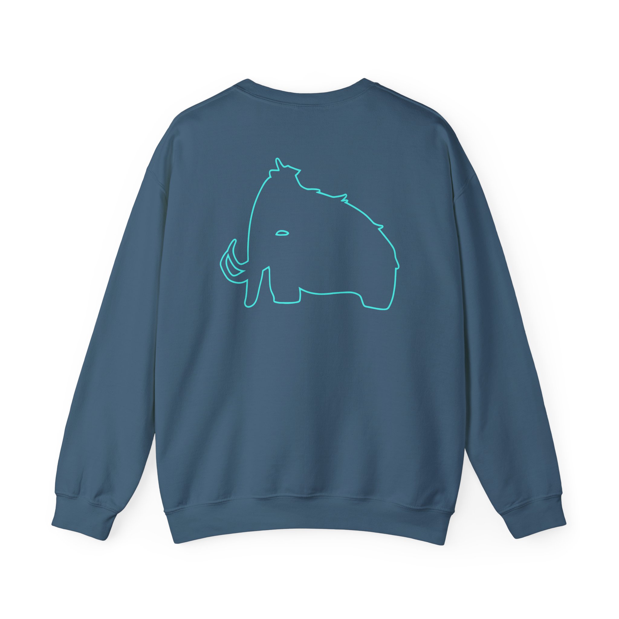 Wooli Teal Unisex Heavy Blendâ„¢ Crewneck Sweatshirt