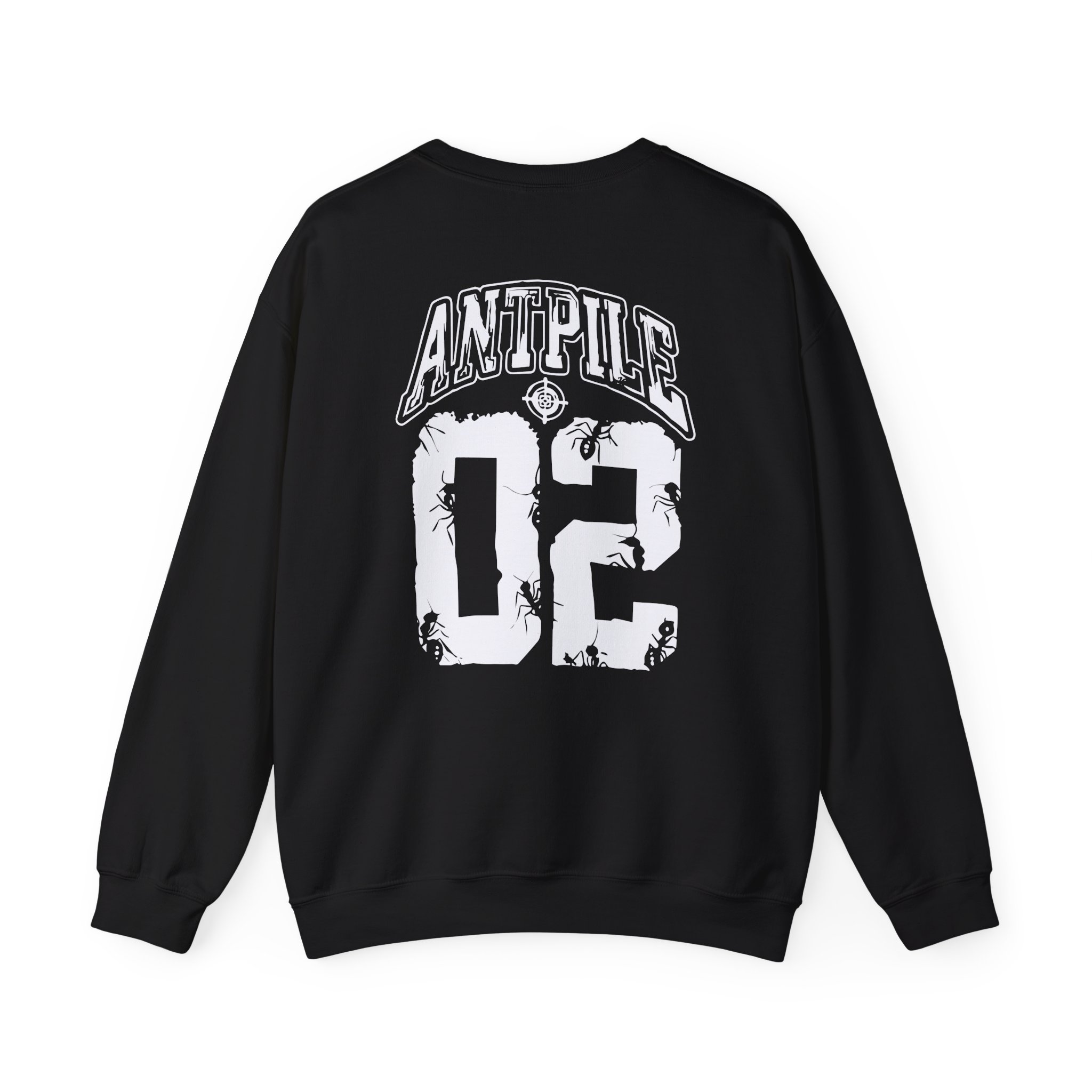 Kublai Khan Antpile 2 Black Unisex Heavy Blendâ„¢ Crewneck Sweatshirt