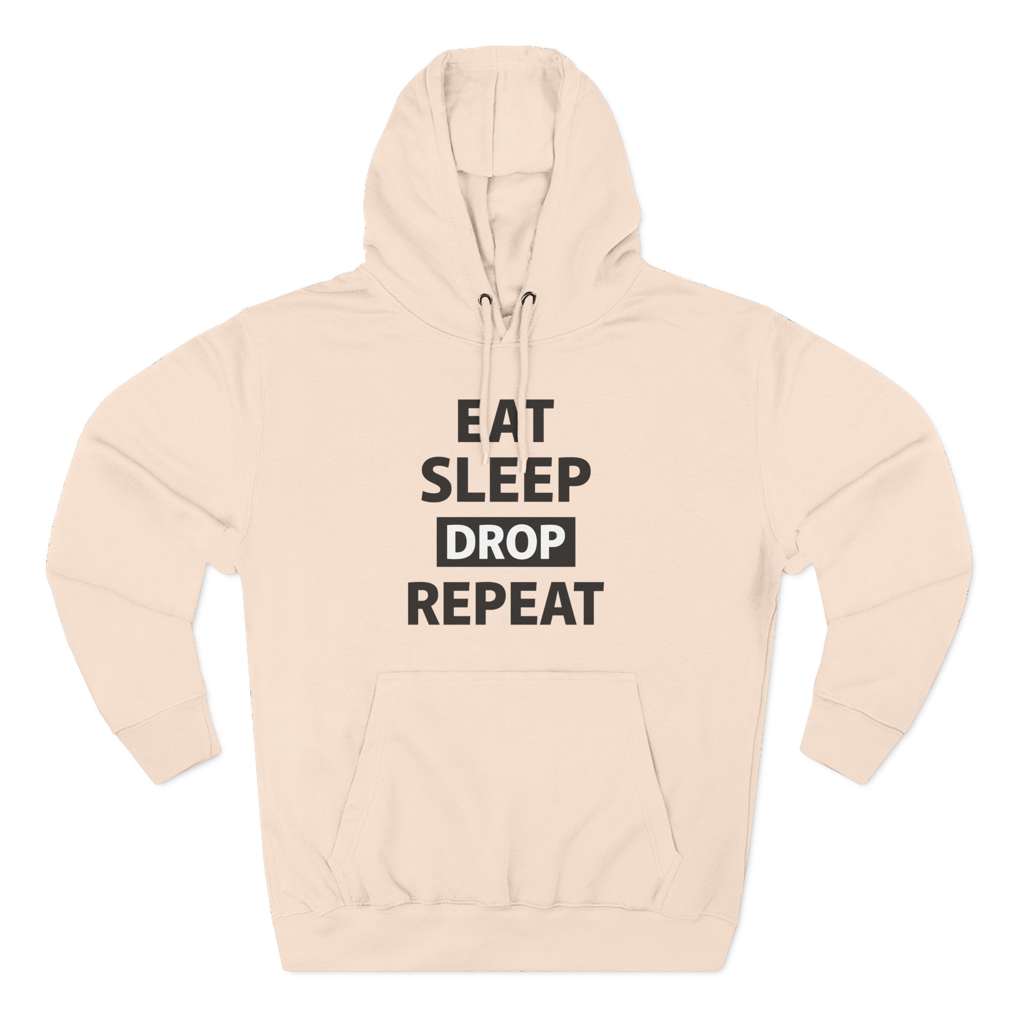 Morgz Eat Sleep Drop Repeat Three-Panel Fleece Hoodie