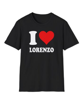 I Love Lorenzo Unisex Softstyle T-Shirt