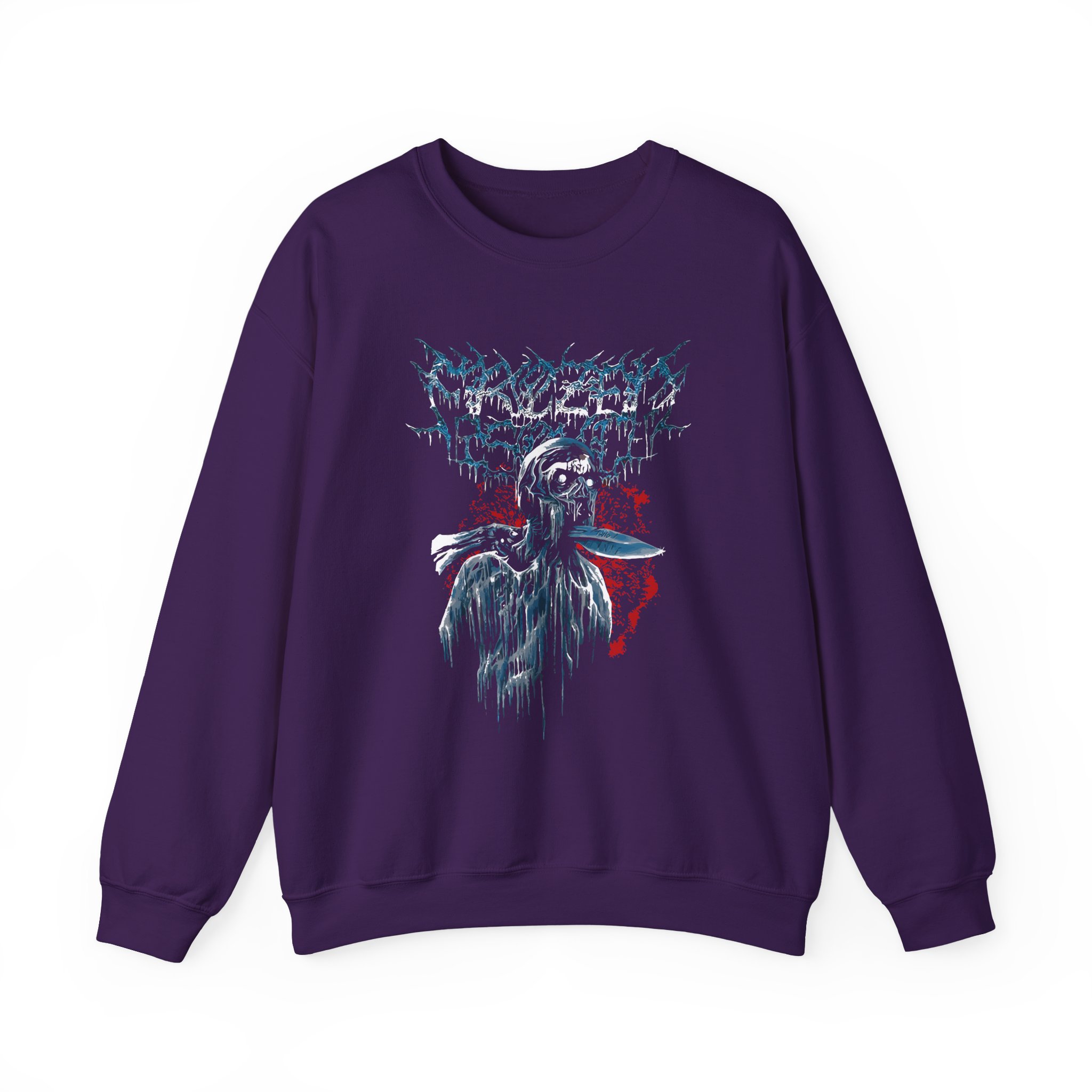 Frozen Soul Twist the Knife Unisex Heavy Blendâ„¢ Crewneck Sweatshirt