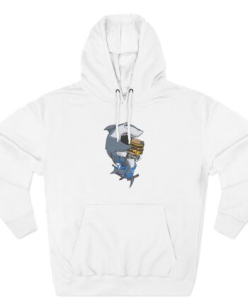 H2odelirious Hungry Shark Three-Panel Fleece Hoodie