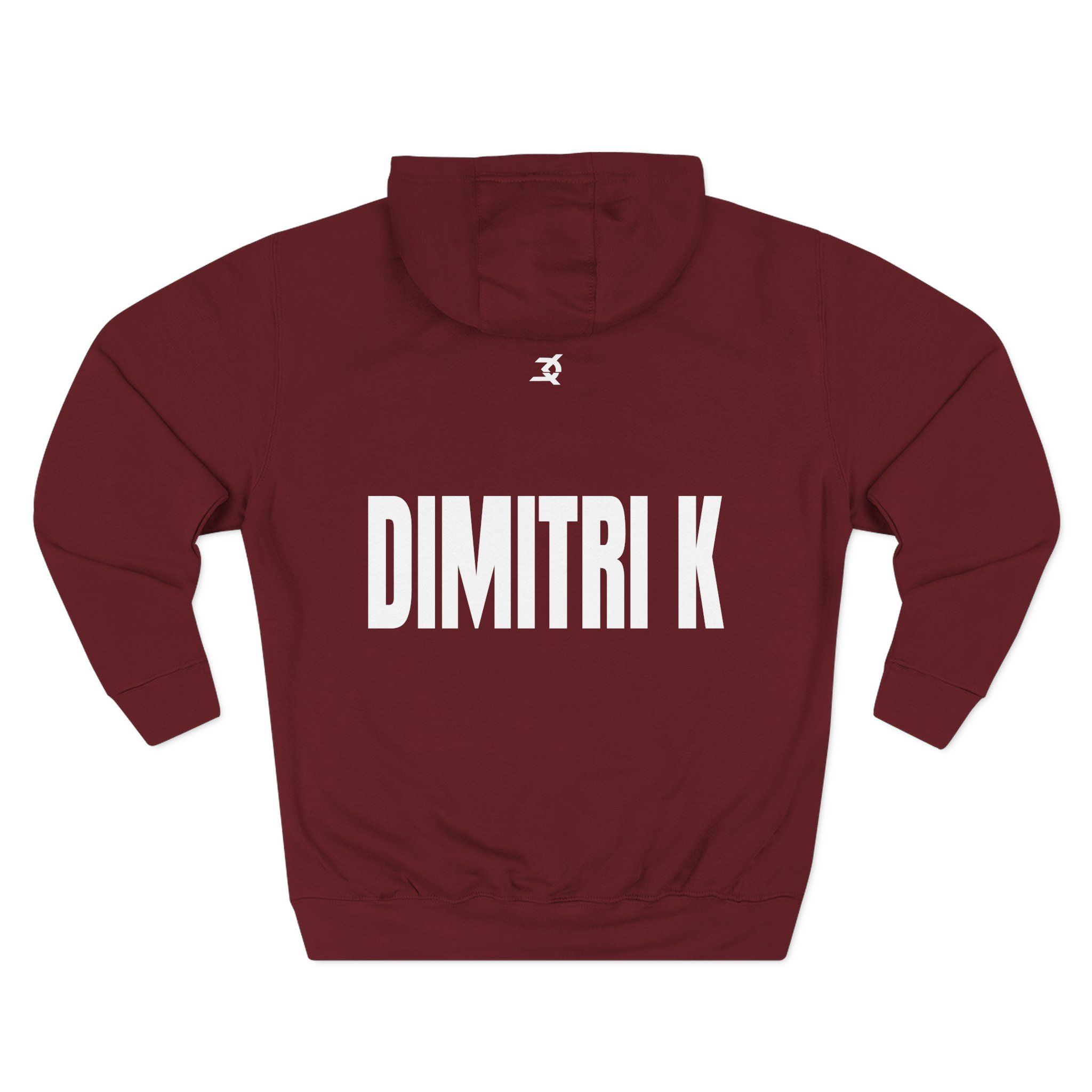 Dimitri K Three-Panel Fleece Hoodie
