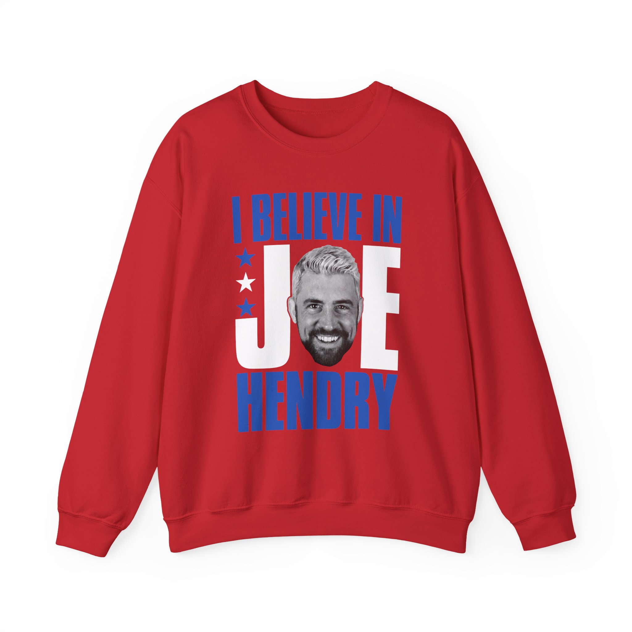 Joe Hendry I Believe in Unisex Heavy Blendâ„¢ Crewneck Sweatshirt