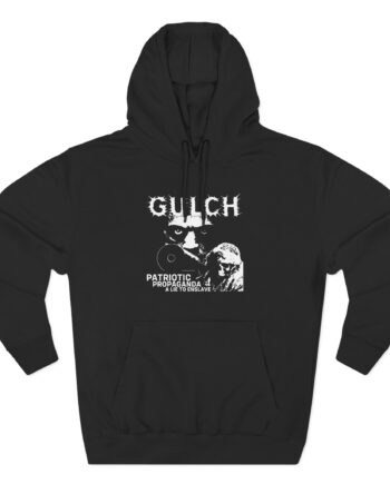 Gulch Patriotic Propaganda Three-Panel Fleece Hoodie