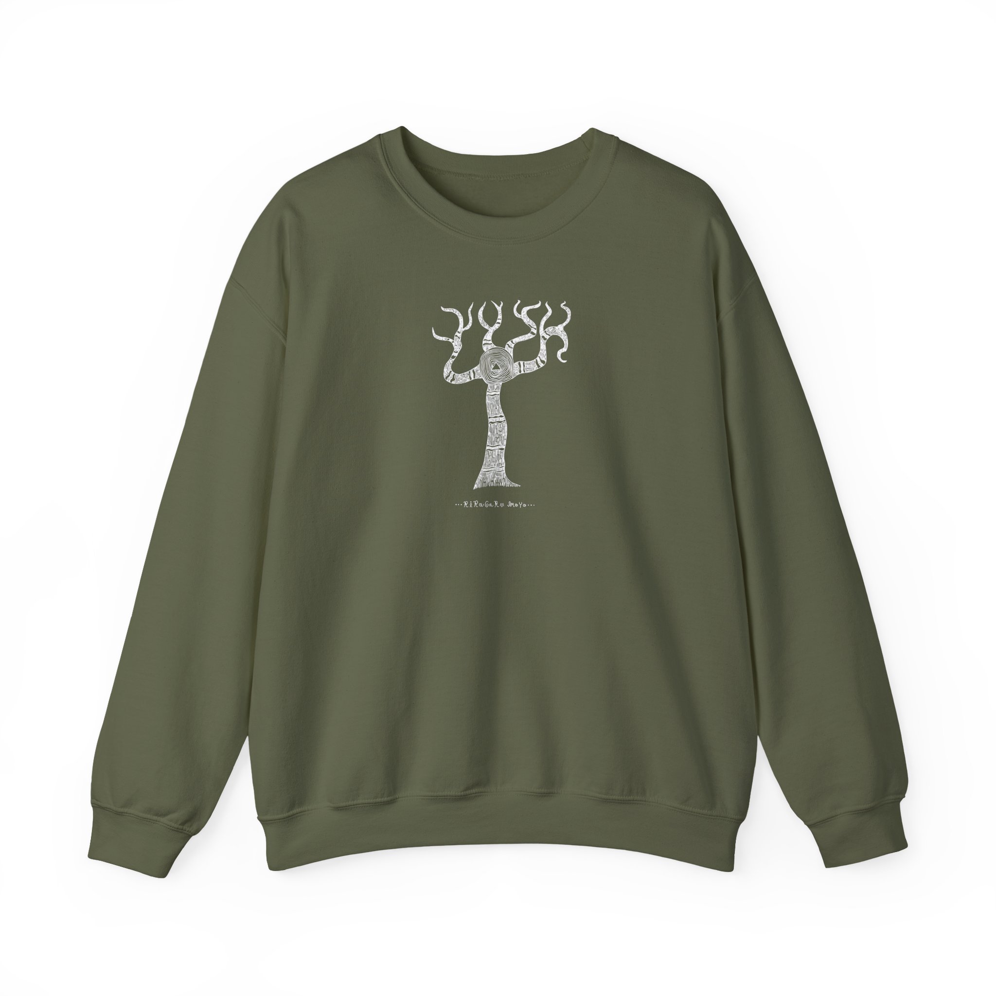 Kikagaku Moyo Tree Unisex Heavy Blendâ„¢ Crewneck Sweatshirt