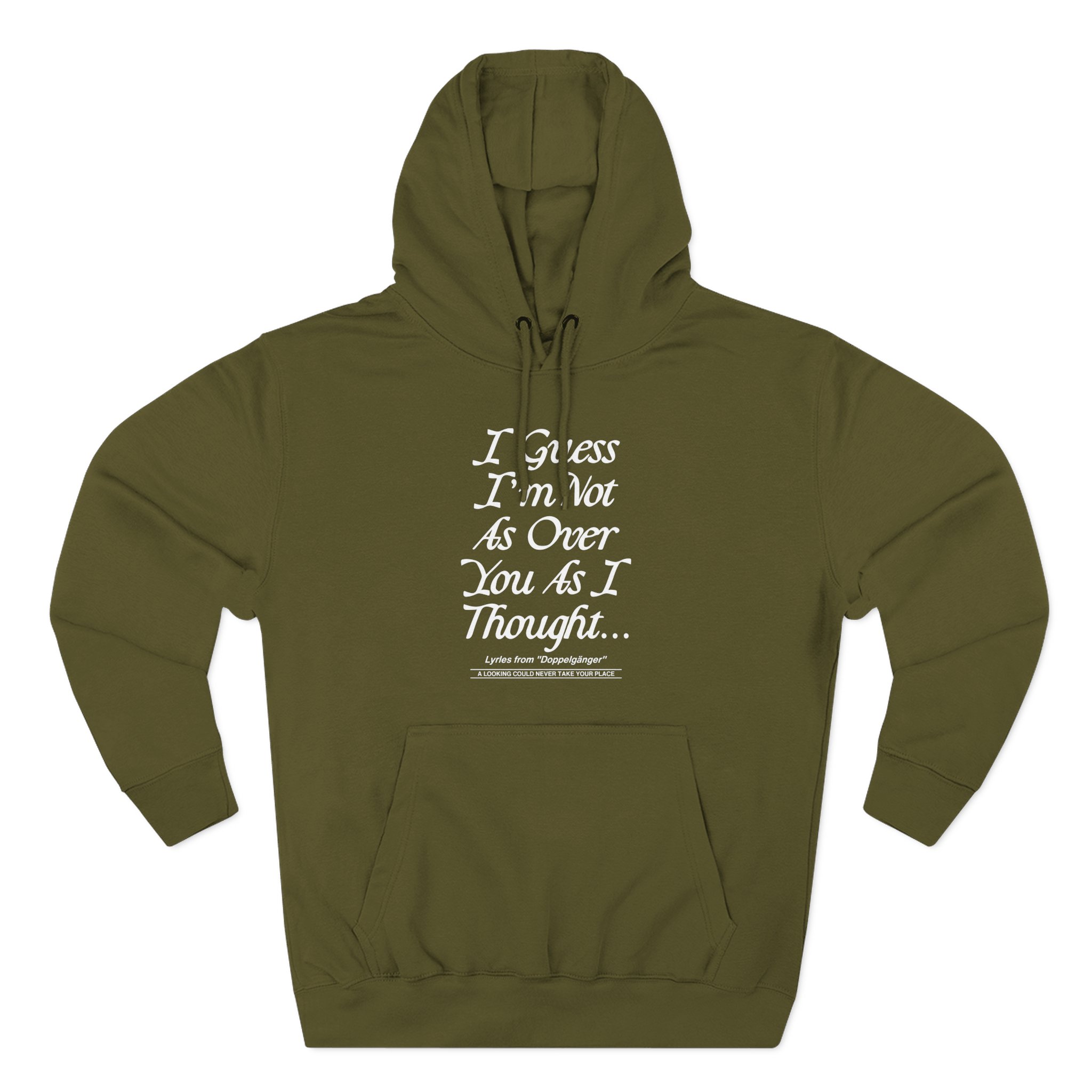 Joshua Bassett Doppelgänger Lyric Three-Panel Fleece Hoodie