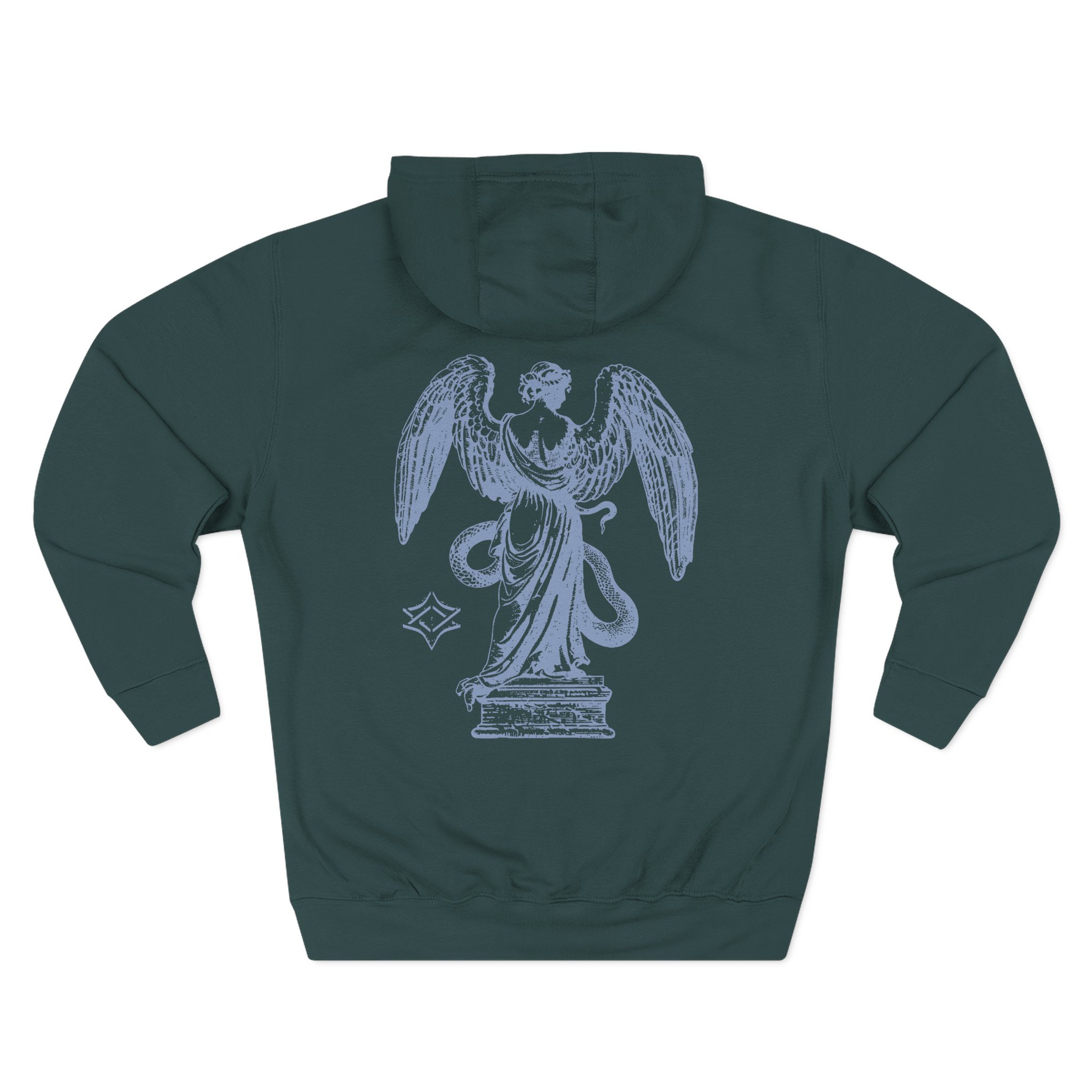 Invent Animate Statue Three-Panel Fleece Hoodie