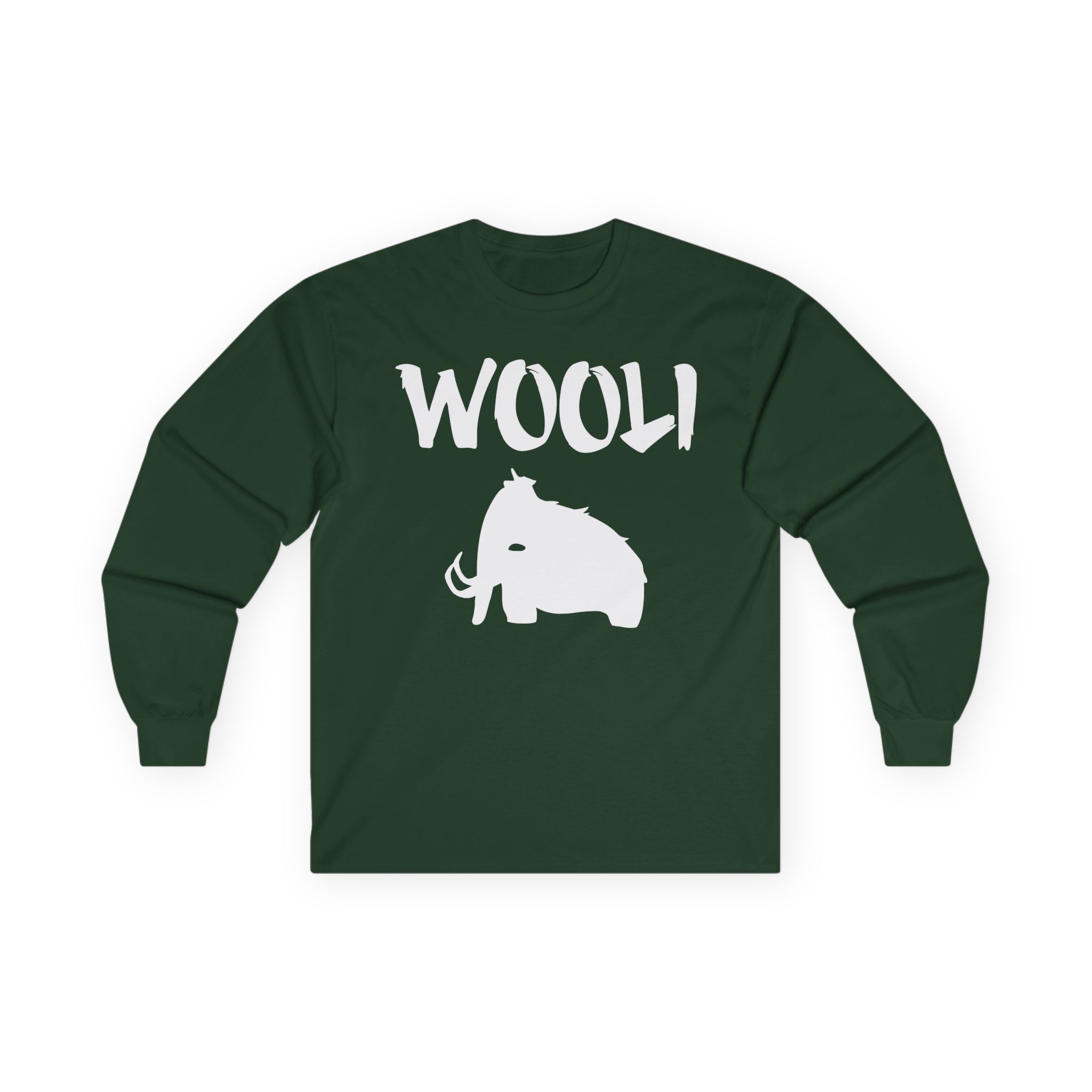 Wooli Logo Unisex Ultra Cotton Long Sleeve Tee