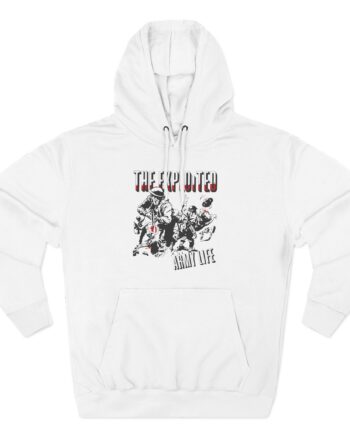 The Exploited Army Life Three-Panel Fleece Hoodie