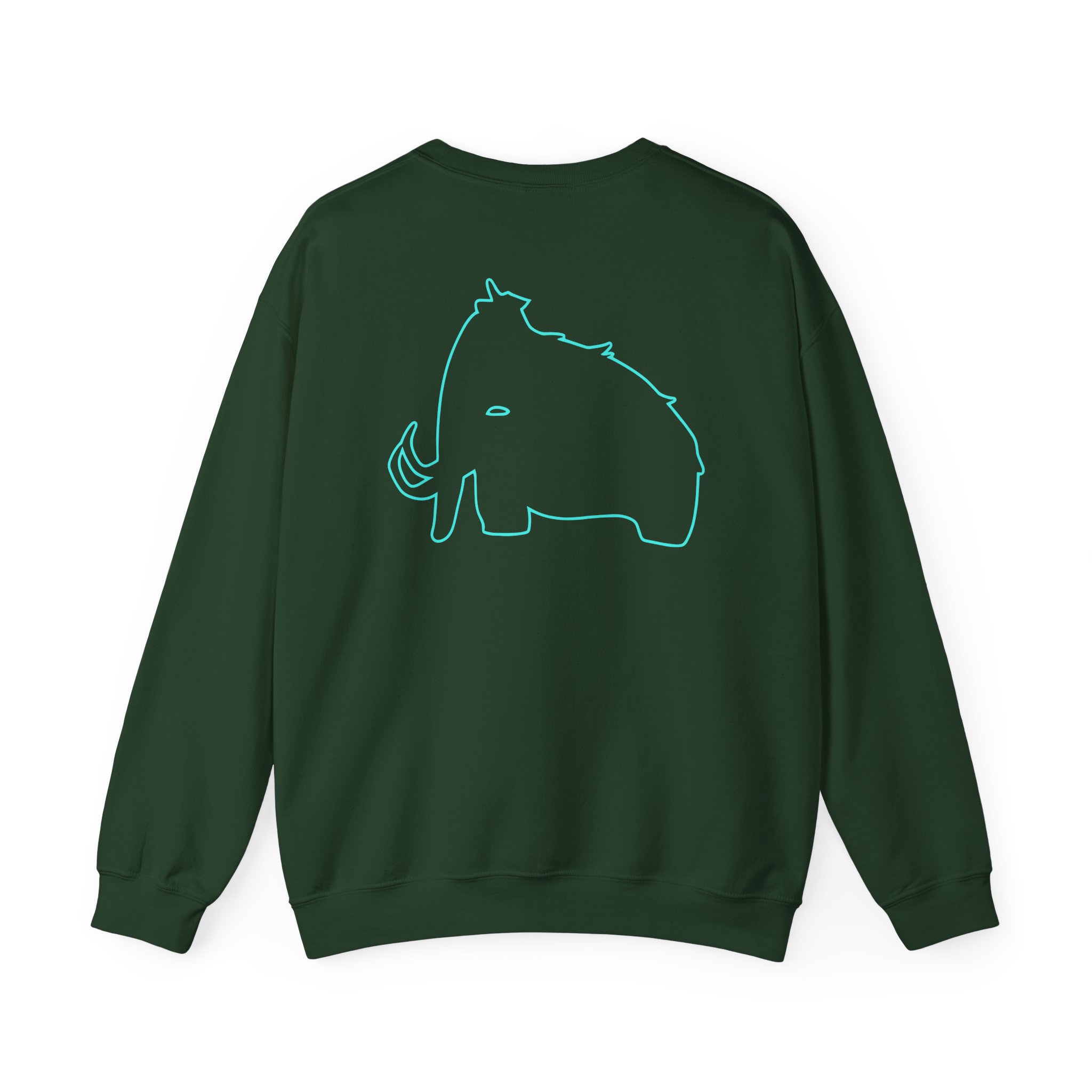 Wooli Teal Unisex Heavy Blendâ„¢ Crewneck Sweatshirt