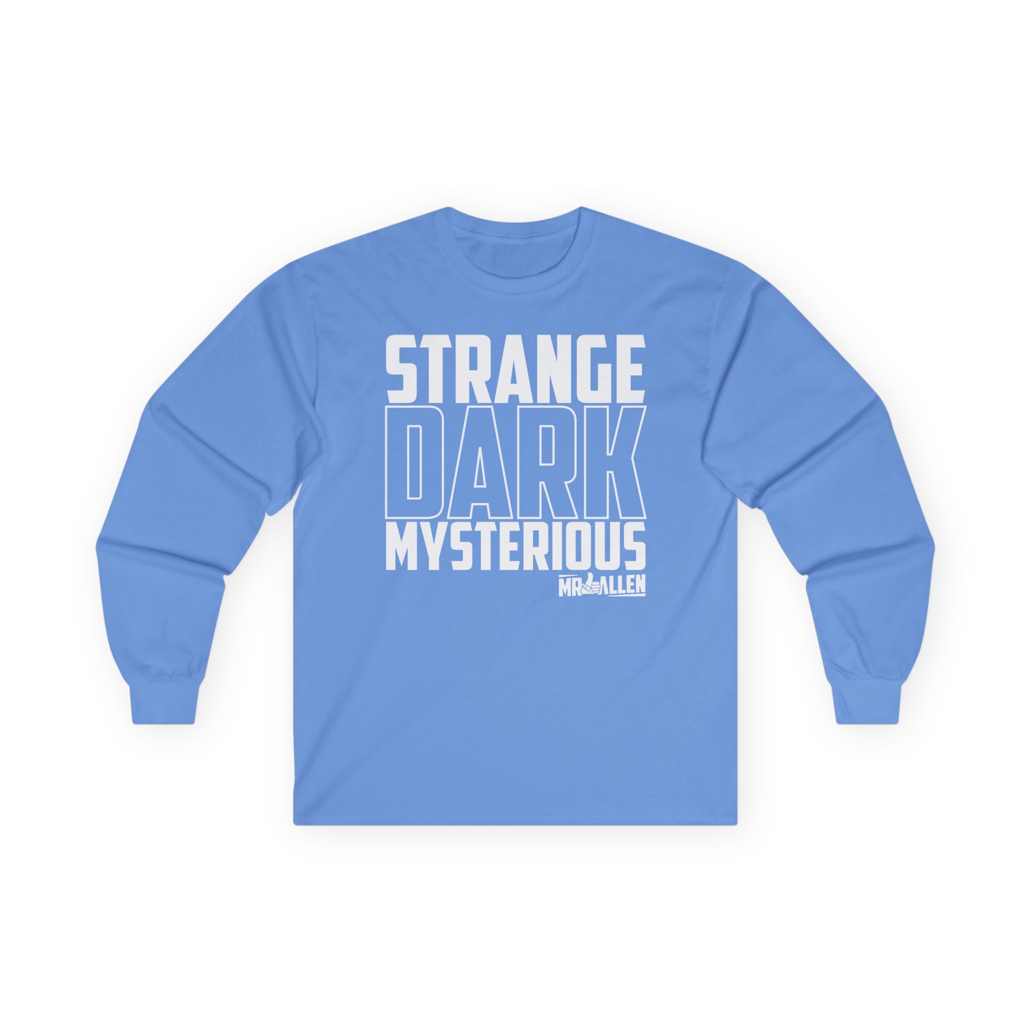 Mrballen Strange Dark Mysterious Unisex Ultra Cotton Long Sleeve Tee