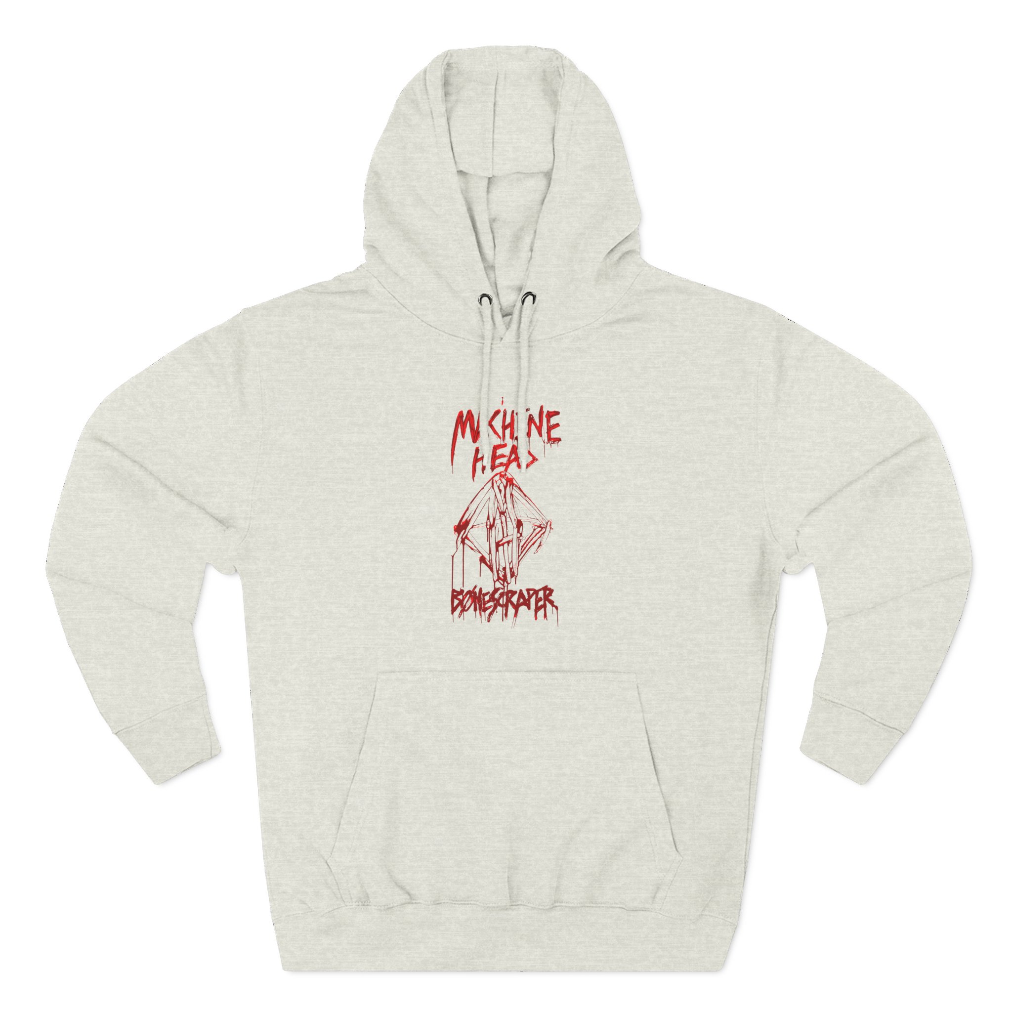 Machine Head Bønescraper Three-Panel Fleece Hoodie