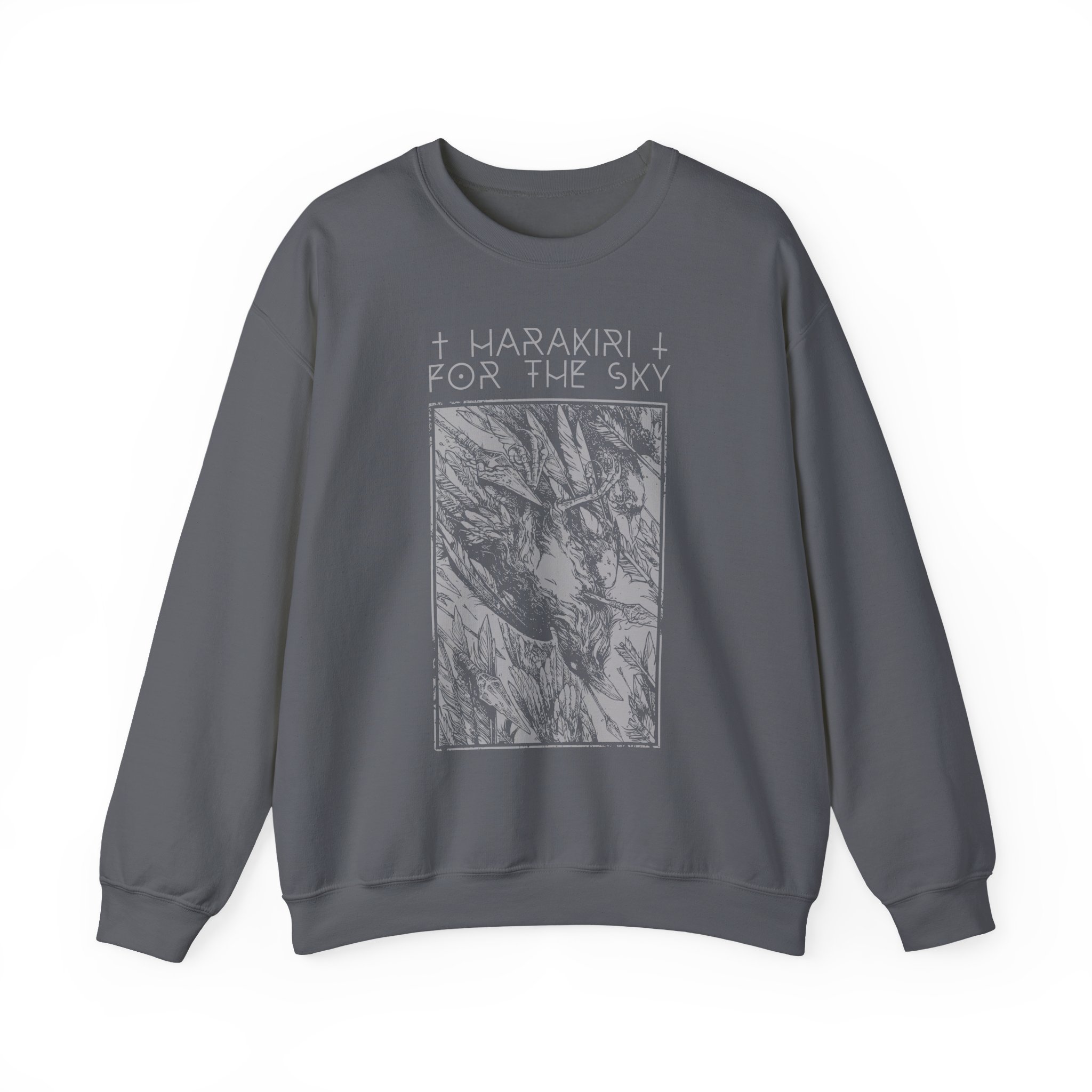Harakiri For The Sky Feather Unisex Heavy Blendâ„¢ Crewneck Sweatshirt