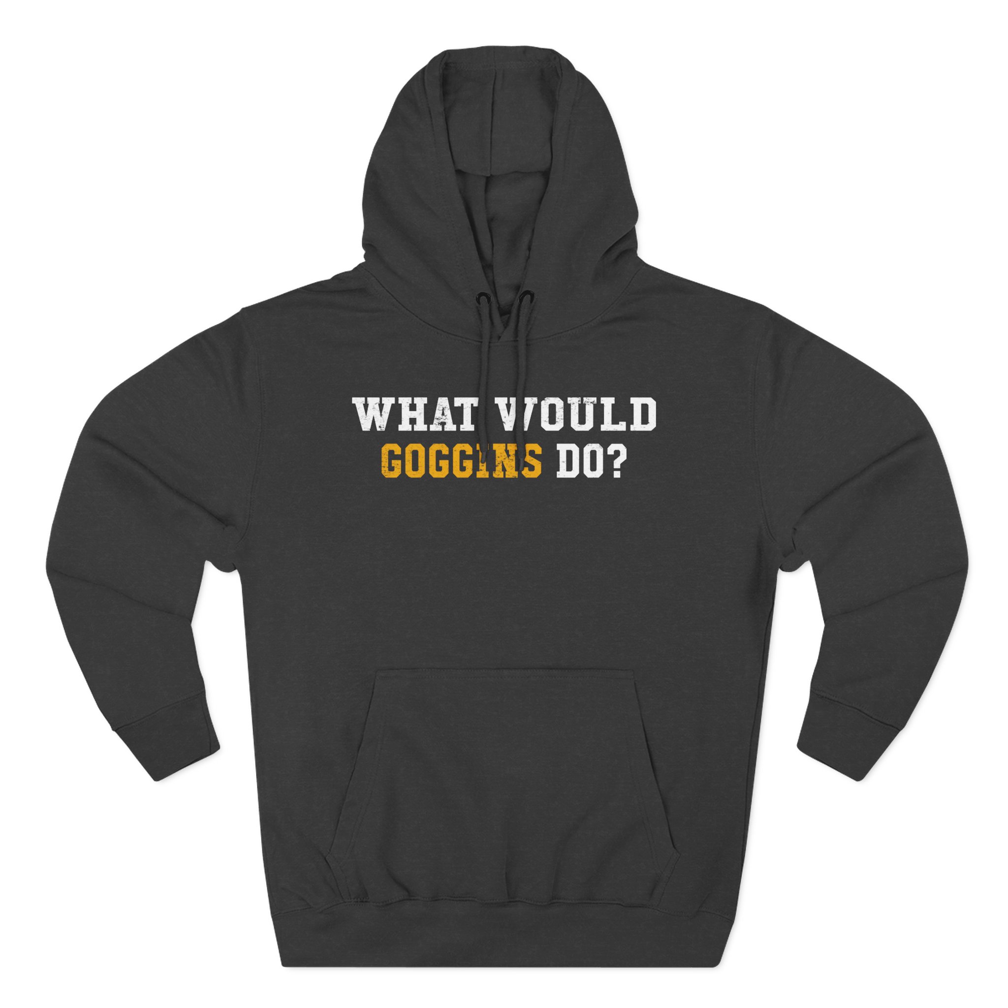 David Goggins What Would Goggins Do Three-Panel Fleece Hoodie