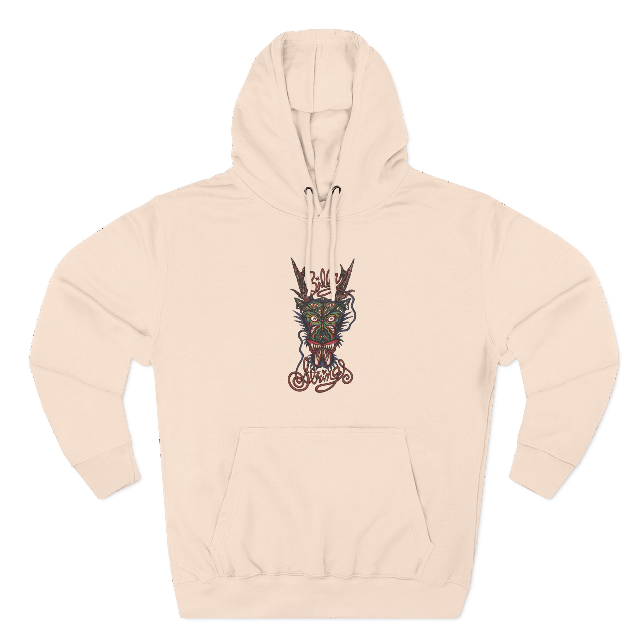 Billy Strings Butterfly Dragon Three-Panel Fleece Hoodie