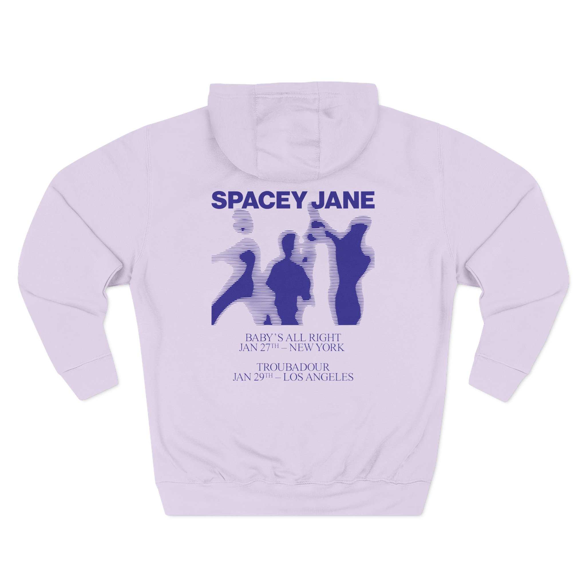 Spacey Jane Us Underplay Tour Three-Panel Fleece Hoodie