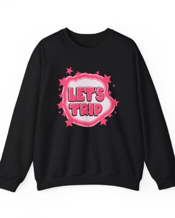 Sturniolo Triplets Let's Trip Airbrush Unisex Heavy Blend™ Crewneck Sweatshirt