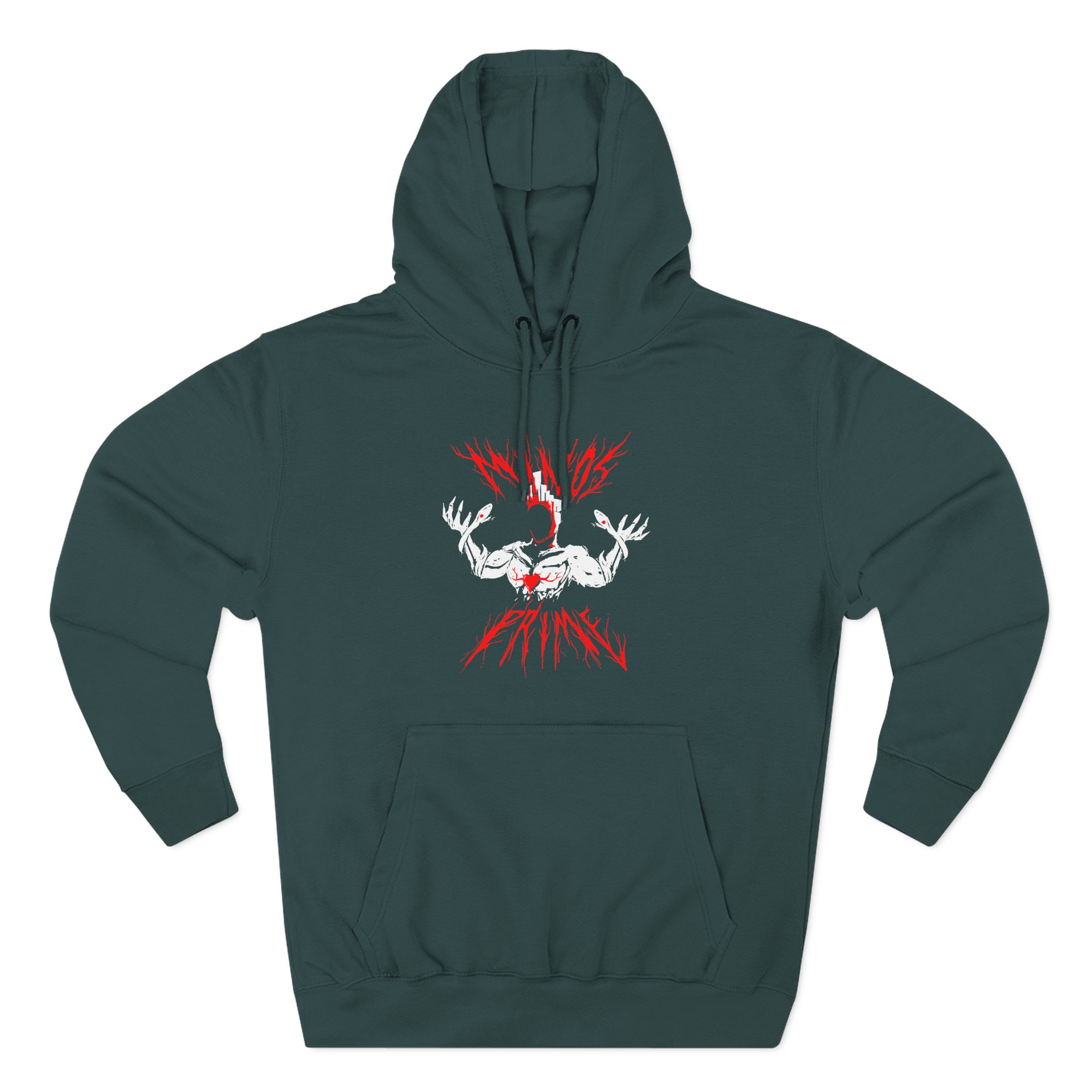 Ultrakill Minos Prime Metal Three-Panel Fleece Hoodie