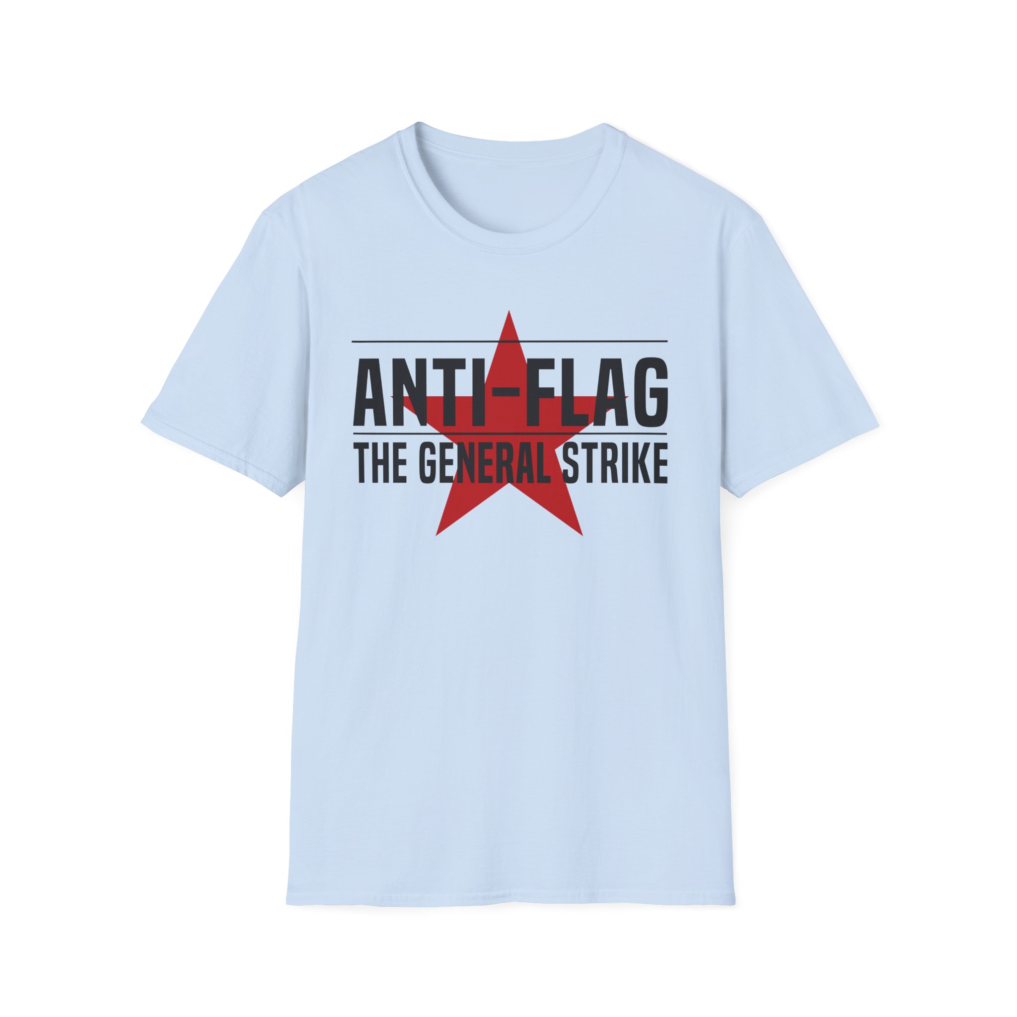 Anti Flag the General Strike Unisex Softstyle T-Shirt