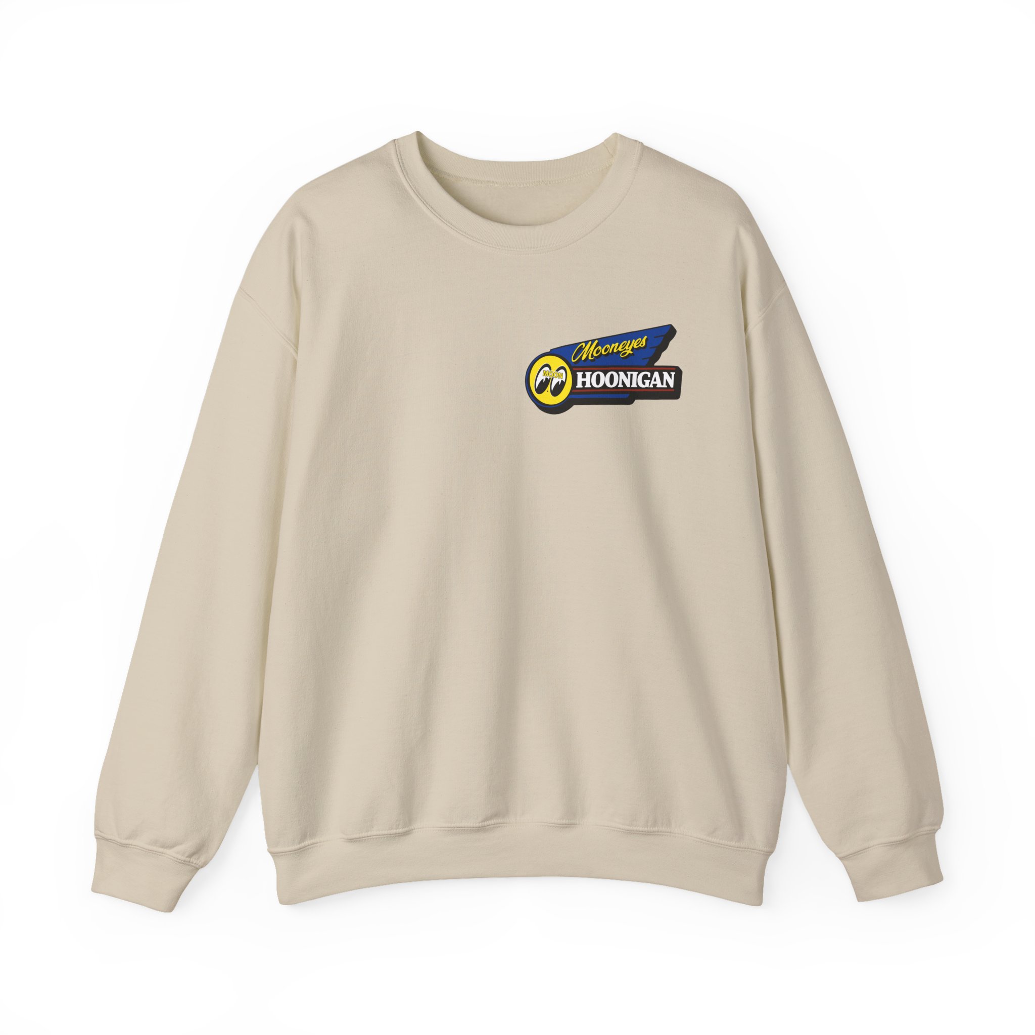 Ken Block Hoonigan X Mooneyes Moonmotel Unisex Heavy Blendâ„¢ Crewneck Sweatshirt