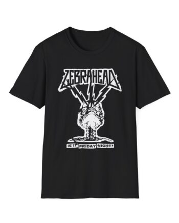 Zebrahead Lightning Skull Friday night tour Unisex Softstyle T-Shirt