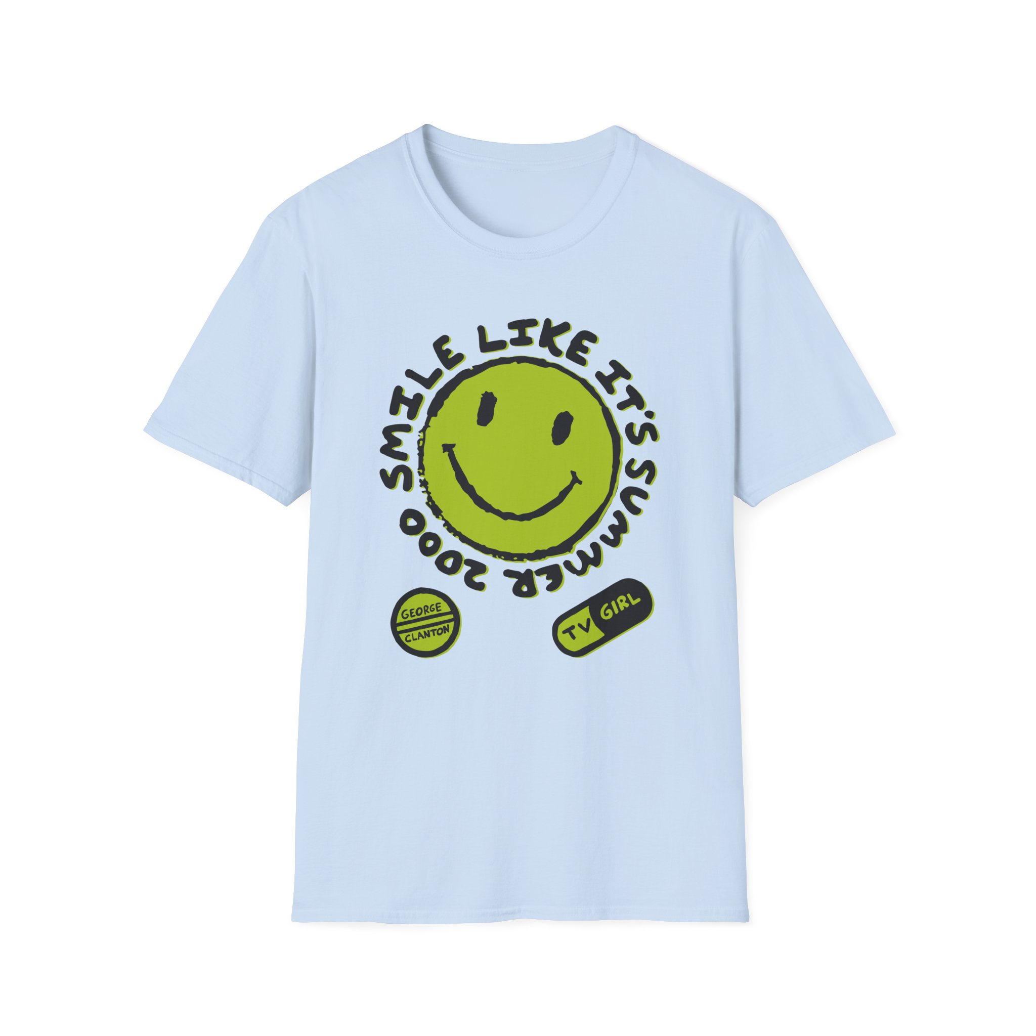 Tv Girl Smile Like It's Summer 2000 Unisex Softstyle T-Shirt