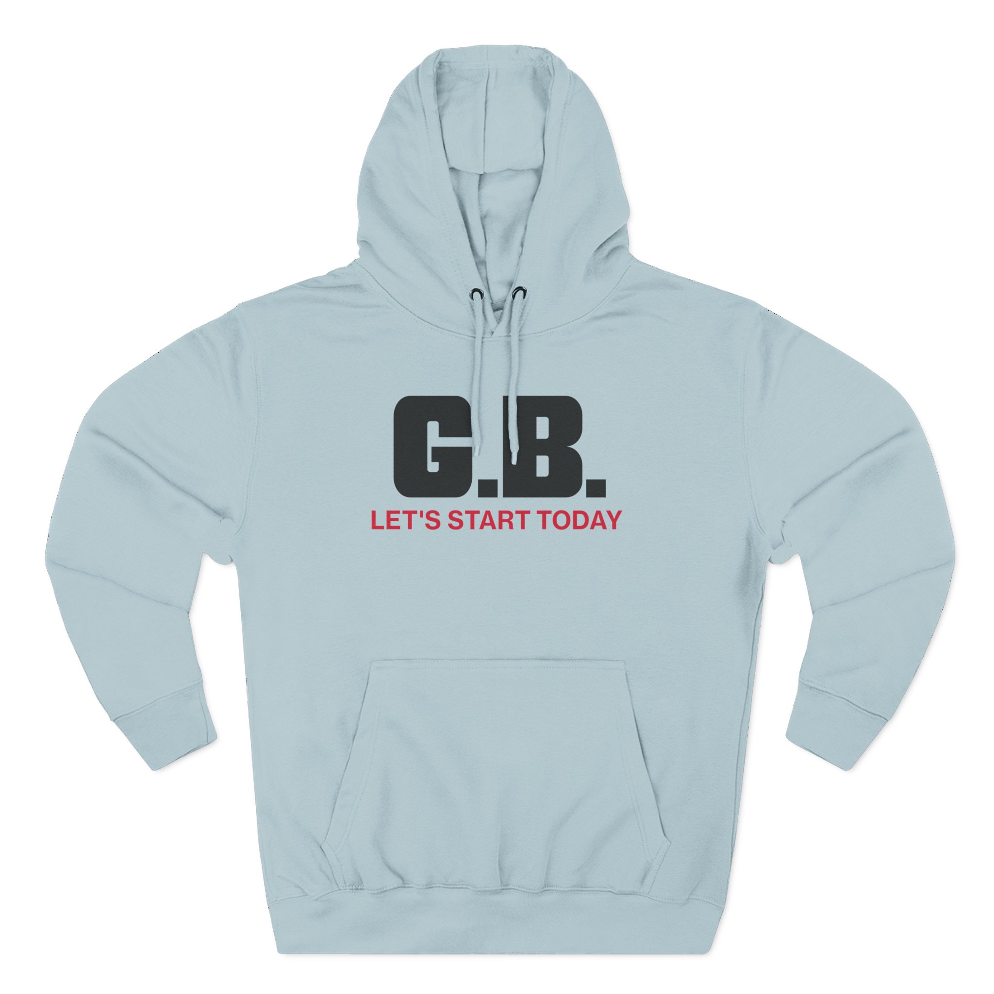 Gorilla Biscuits Let's Start Today Three-Panel Fleece Hoodie