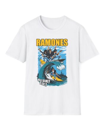 Ramones Rockaway Beach Unisex Softstyle T-Shirt