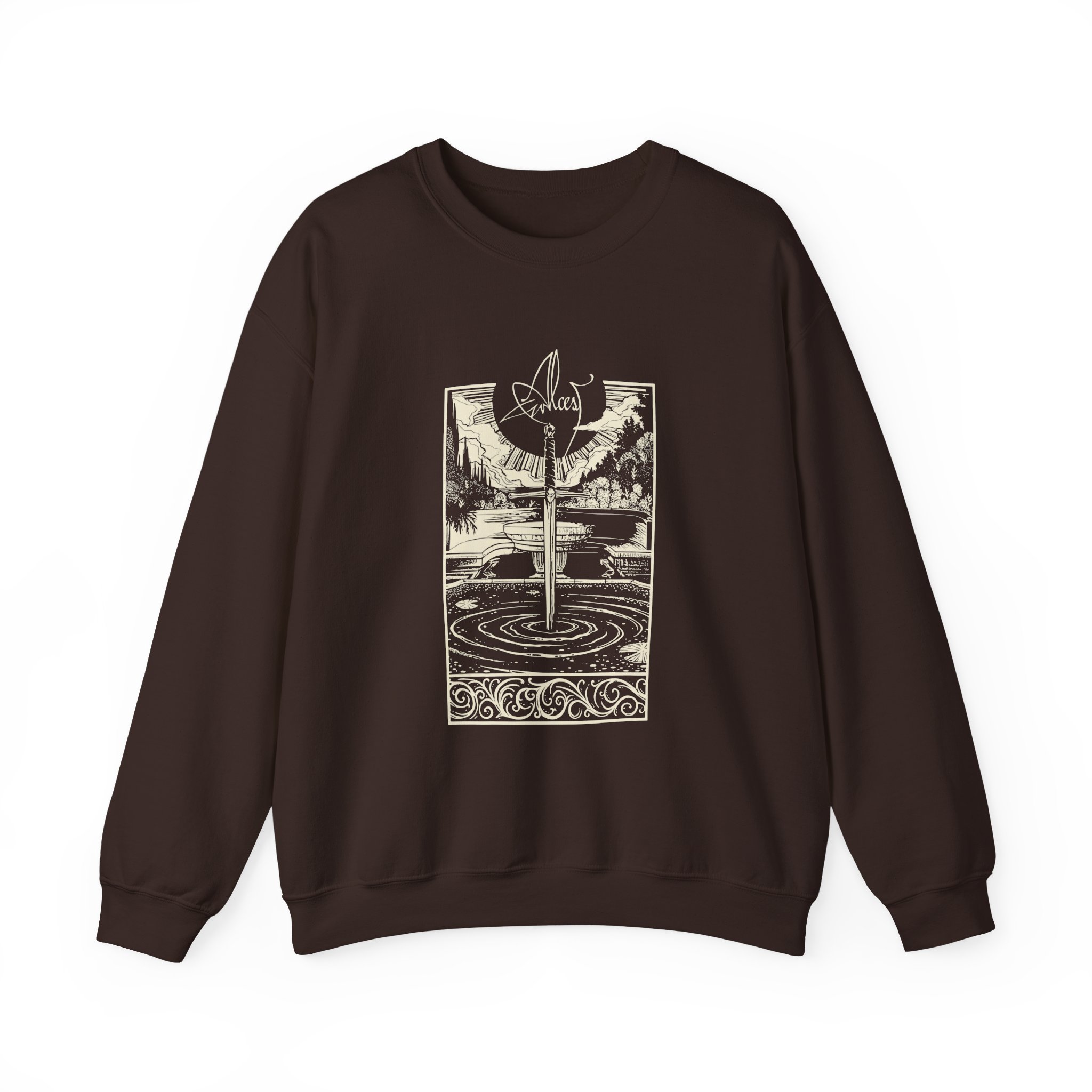 Alcest Spiritual Unisex Heavy Blendâ„¢ Crewneck Sweatshirt
