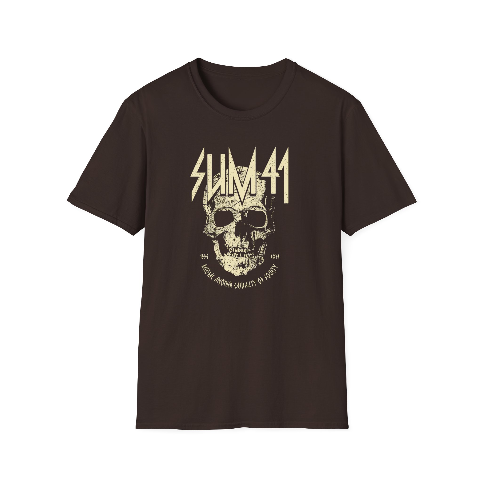 Sum 41 Become Another Casualty Unisex Softstyle T-Shirt