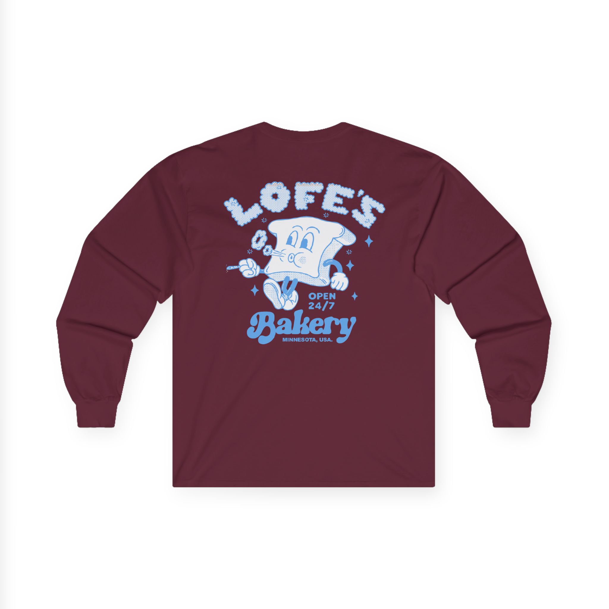 Lofe Bakery Unisex Ultra Cotton Long Sleeve Tee