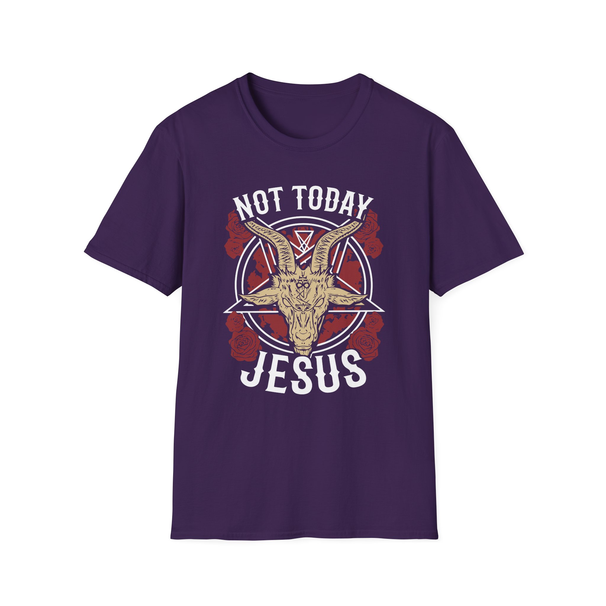 Goatwhore Not Today Jesus Unisex Softstyle T-Shirt