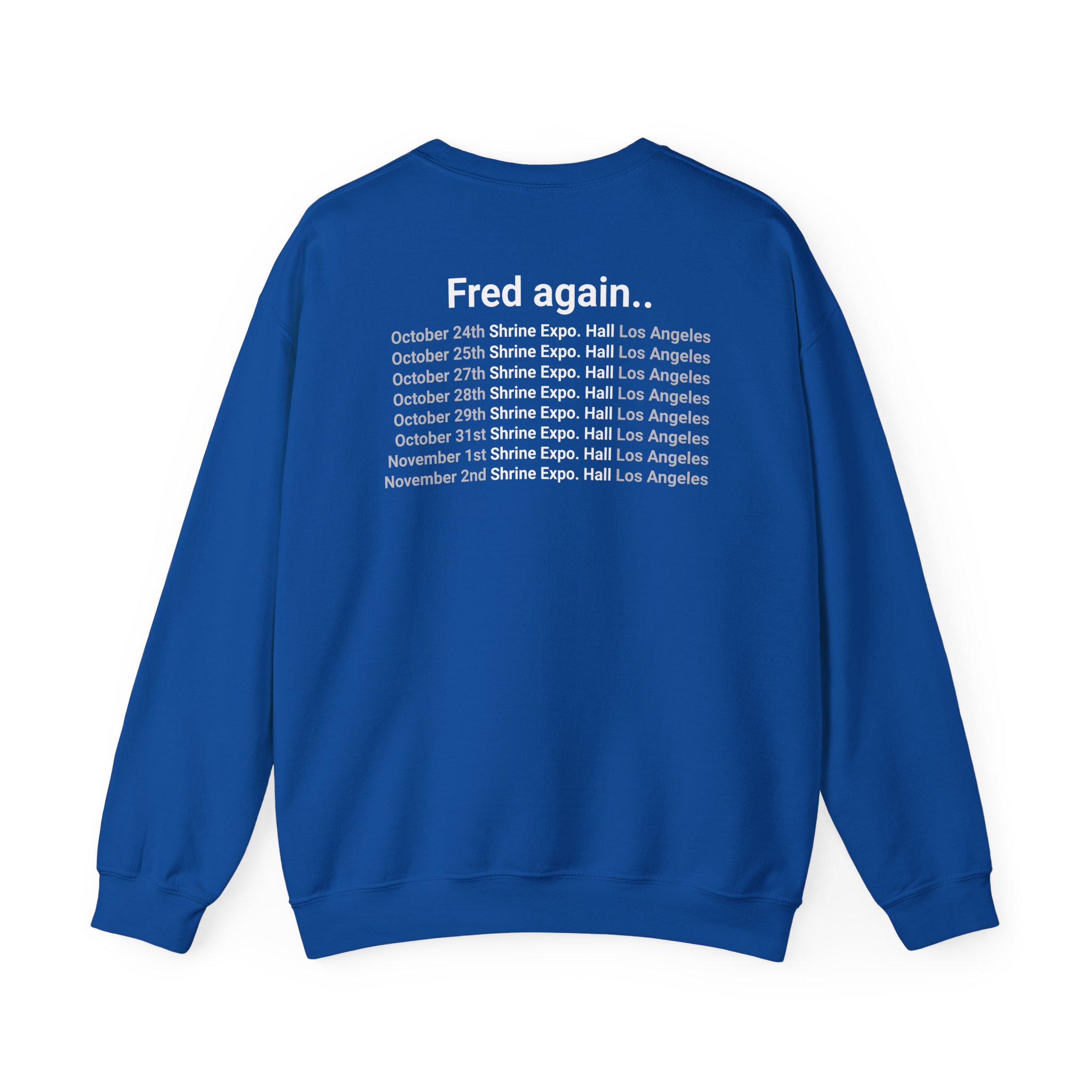 Fred Again Shrine Again Unisex Heavy Blendâ„¢ Crewneck Sweatshirt