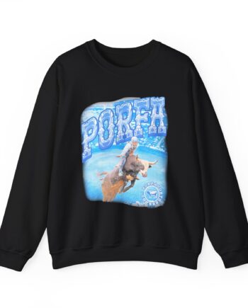Porfa Rodeo Por Favor Unisex Heavy Blend™ Crewneck Sweatshirt