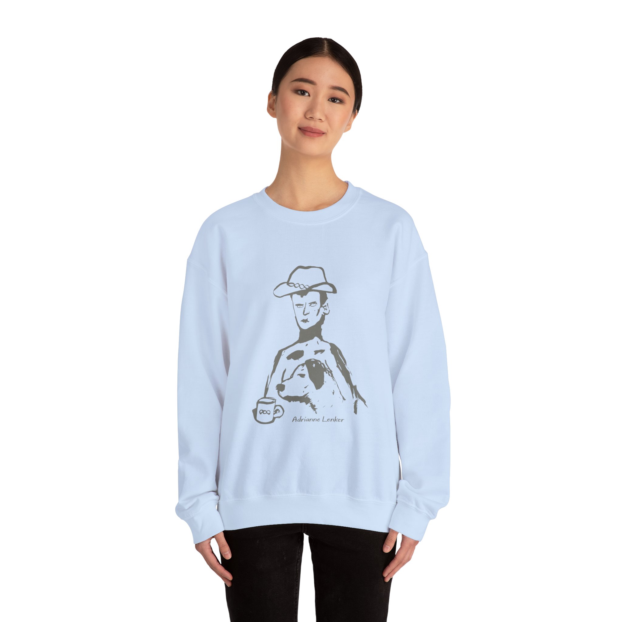 Adrianne Lenker Adrianne & Oso Unisex Heavy Blend Crewneck Sweatshirt